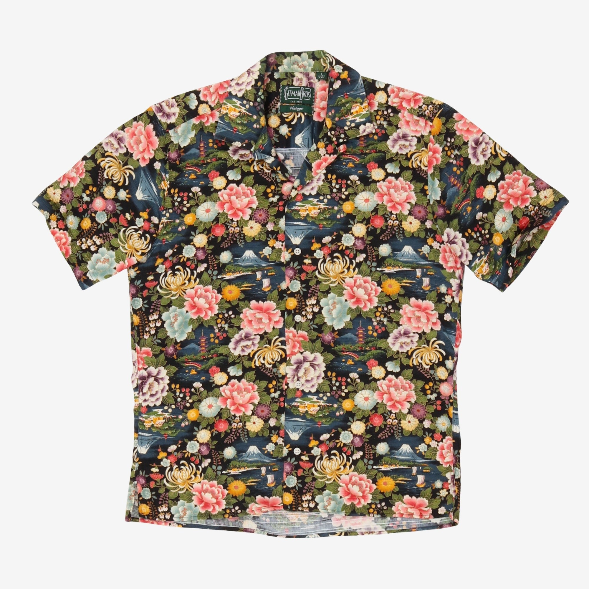 SS Flower Print Shirt