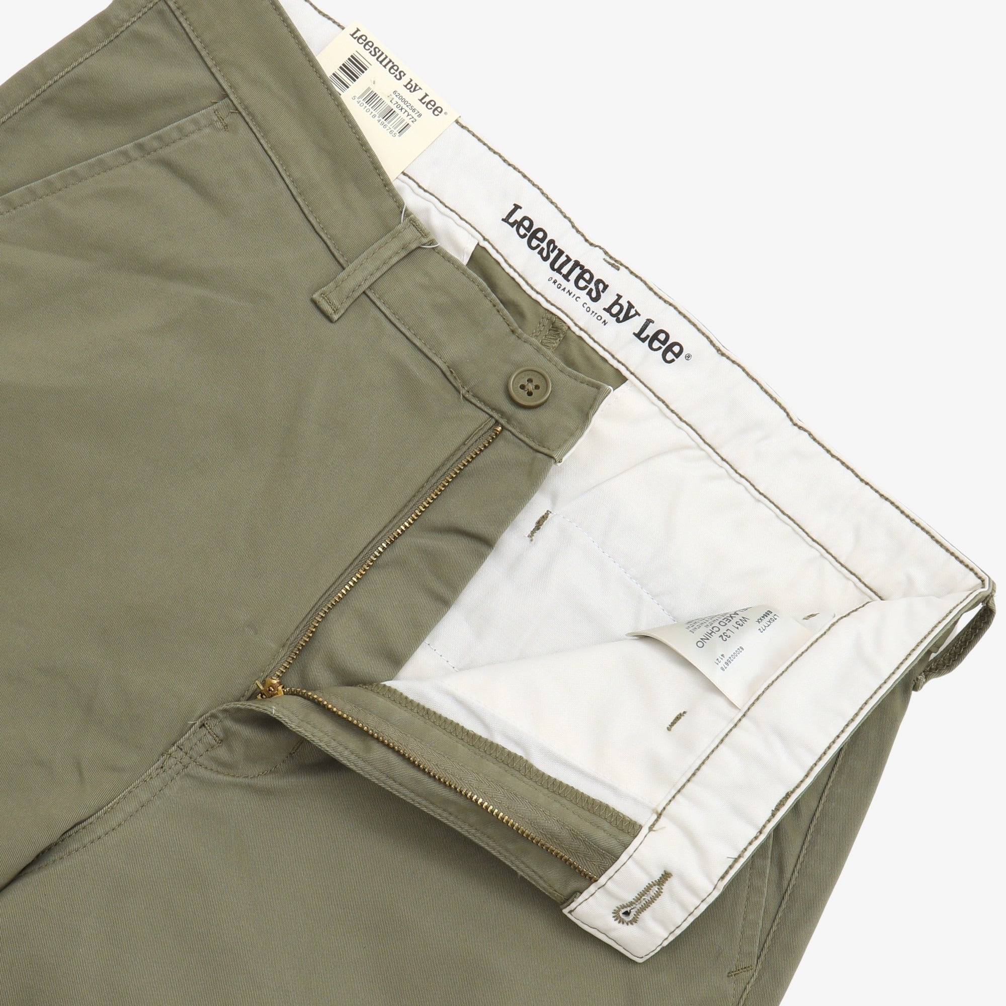 Leesures Relaxed Chinos (Fits 33W Pre-wash)