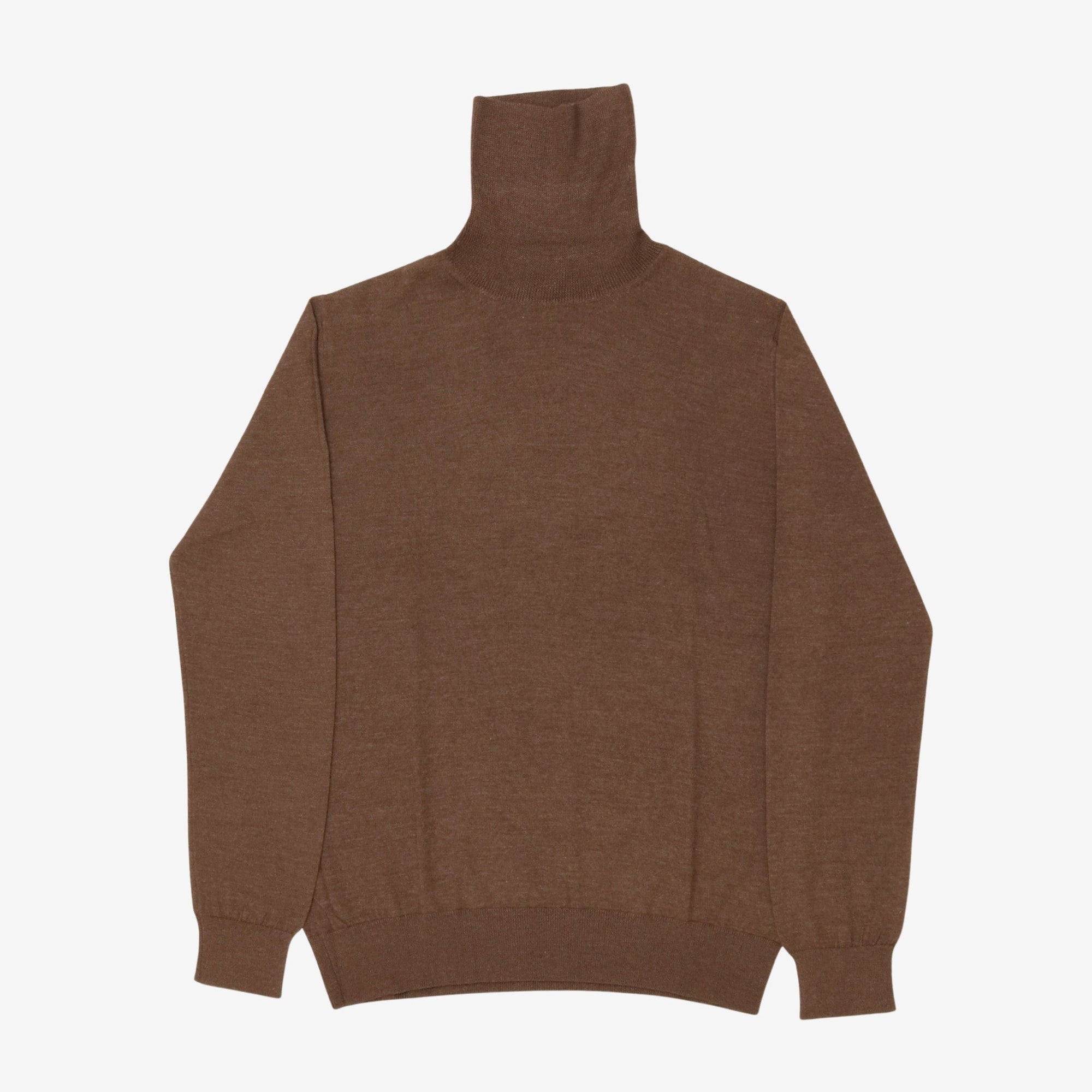 Cashmere Blend Roll Neck Sweater