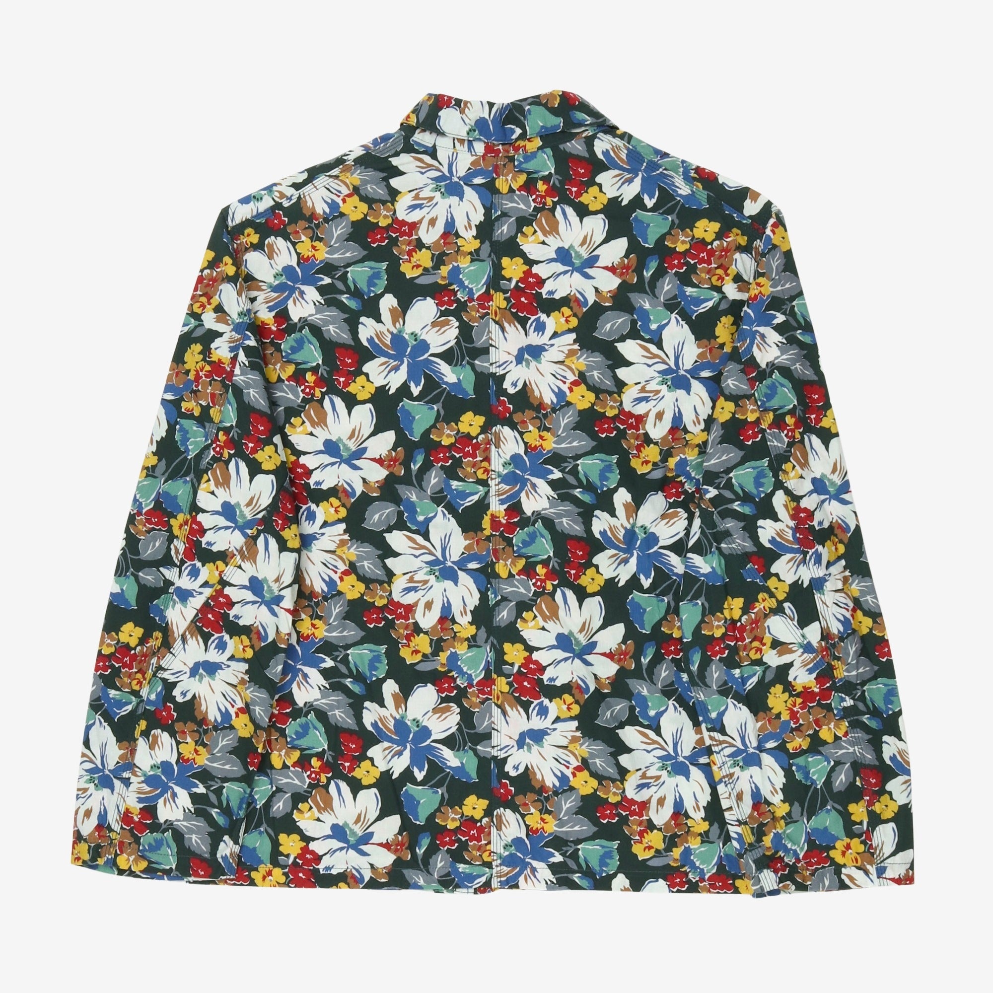 Organic Ripstop Flower Print Jacket