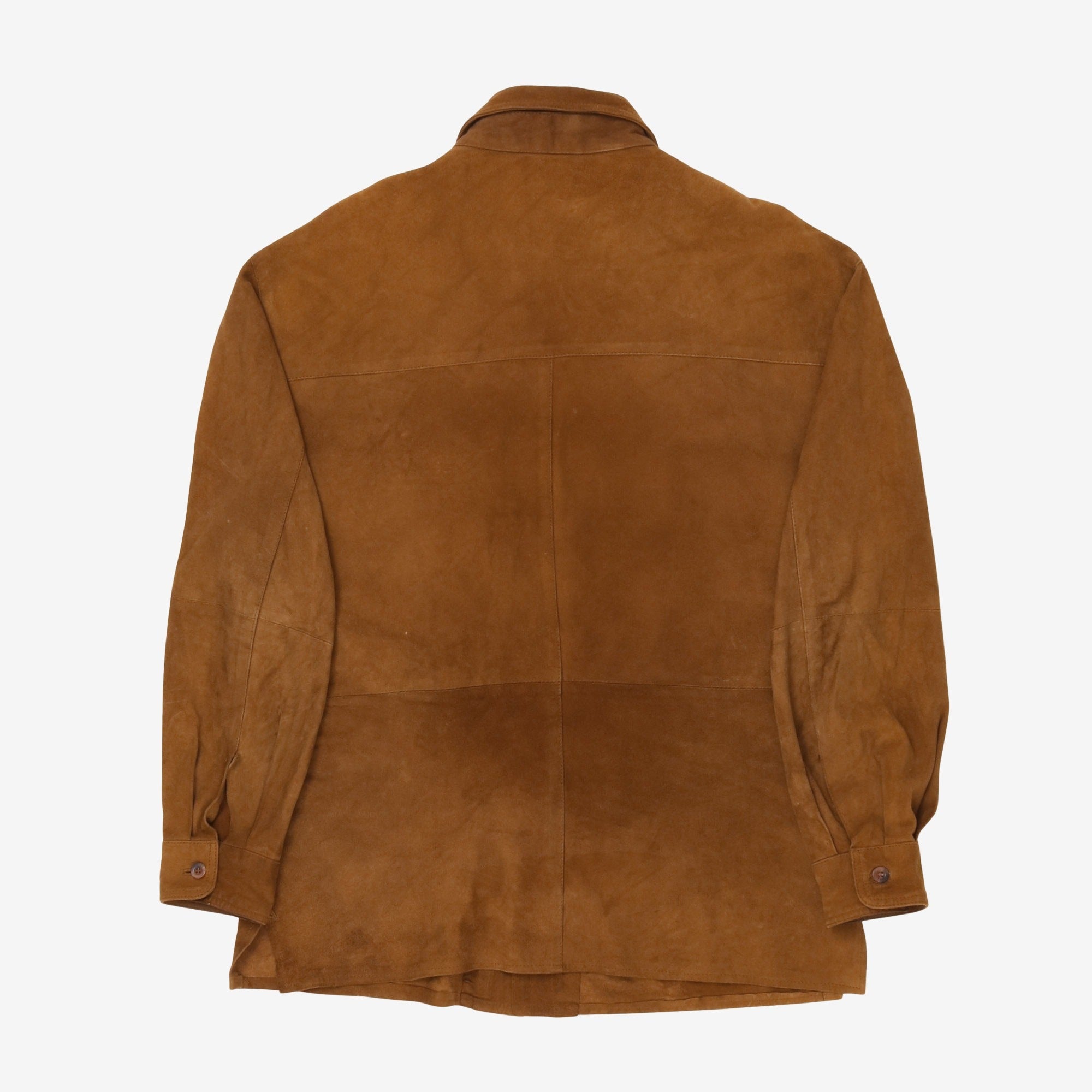 Saks Fifth Avenue Suede Shirt Jacket