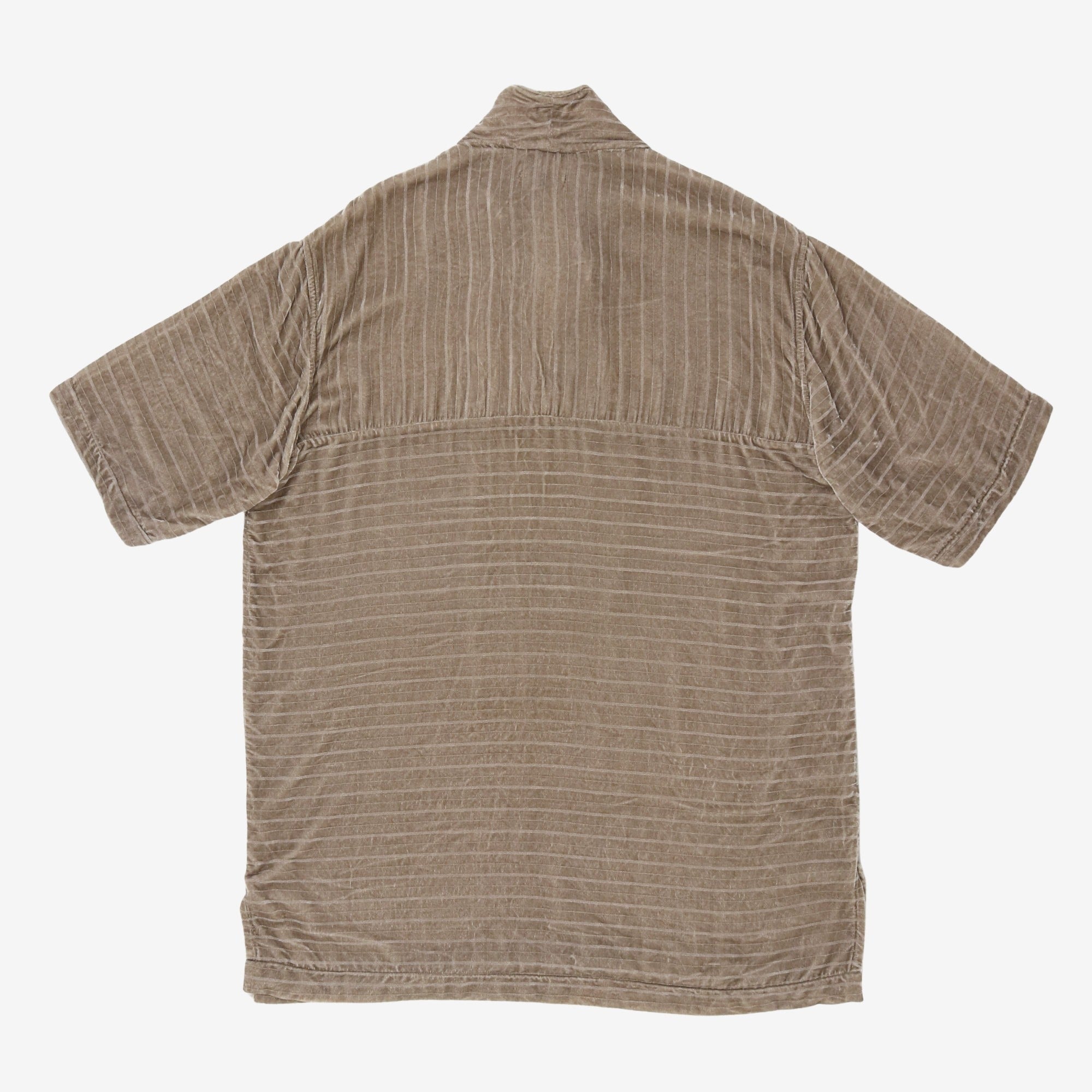 Striped Velour PO Shirt