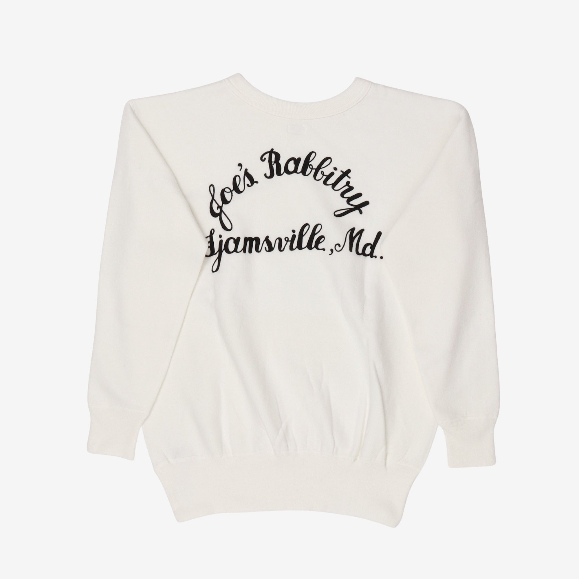 Embroidered Loopwheel Sweatshirt