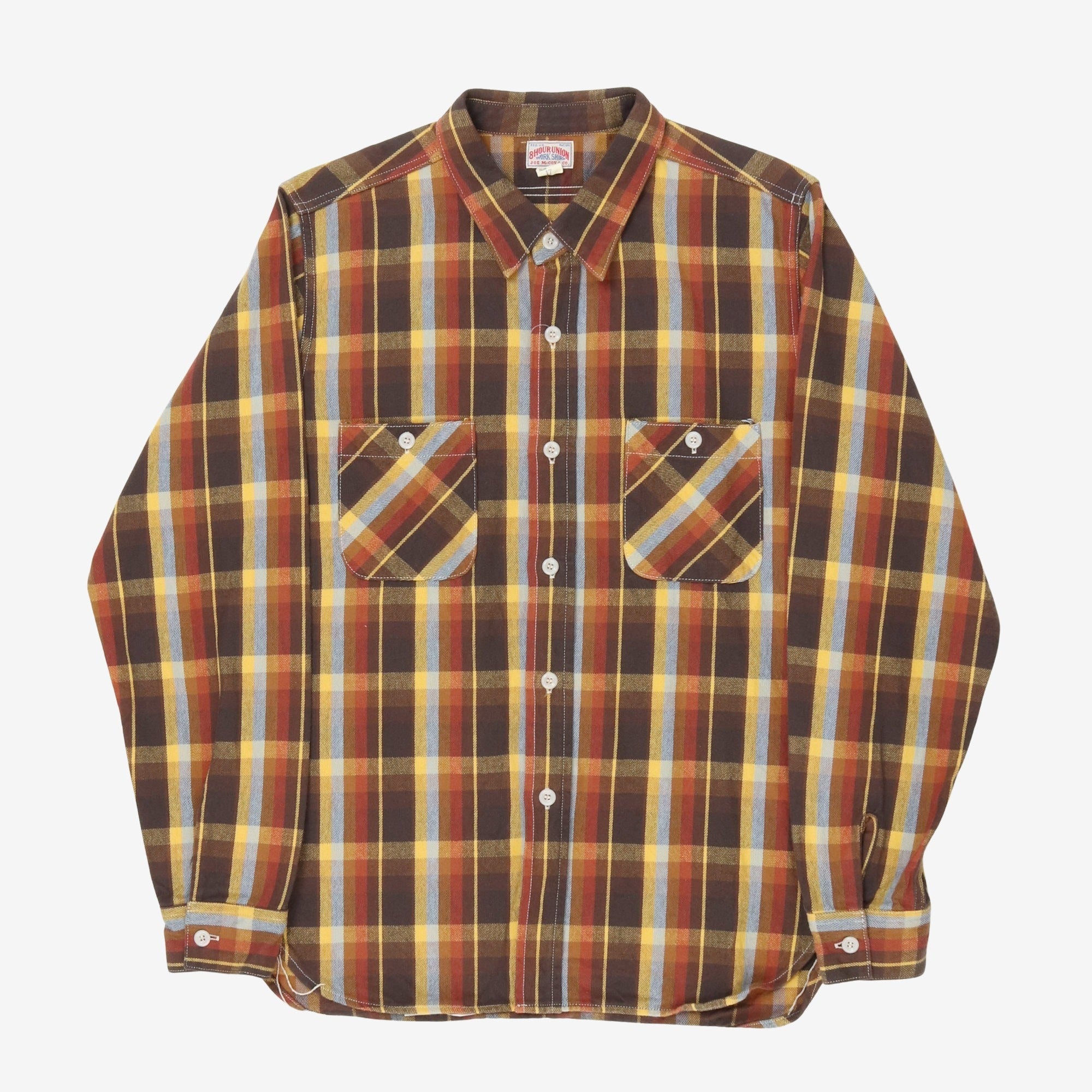 8HU Plaid Flannel Shirt