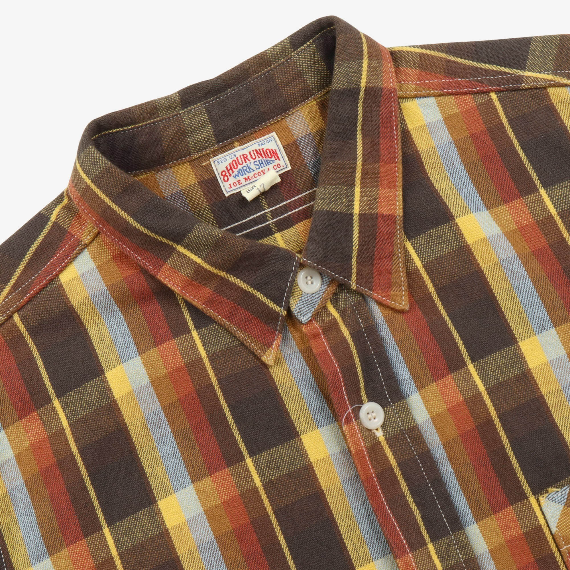 8HU Plaid Flannel Shirt