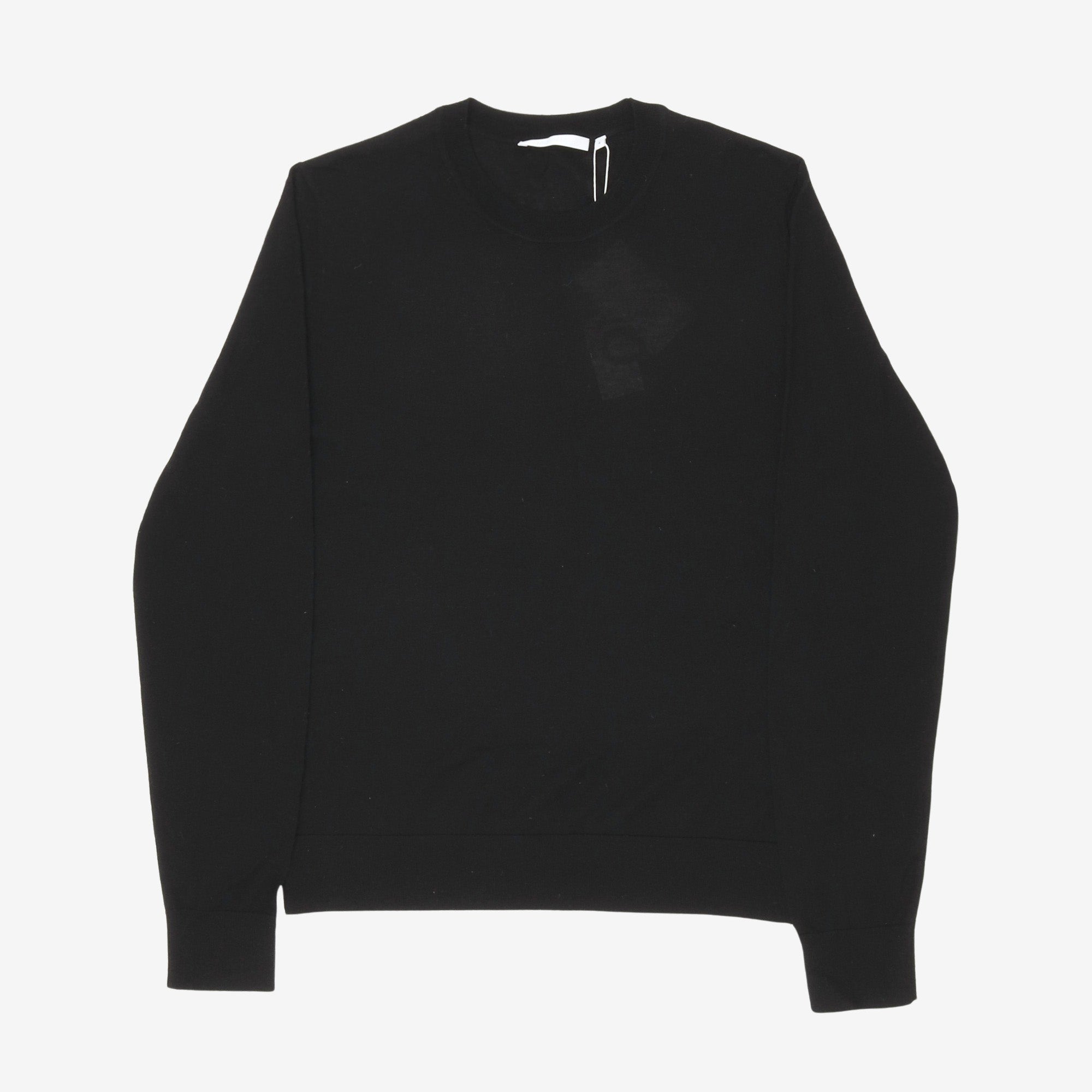 Wool Silk Crewneck Sweater