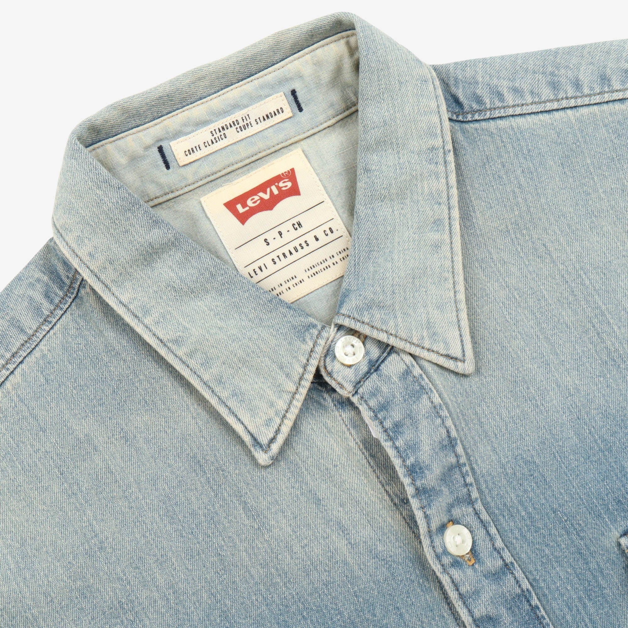 Standard Fit Denim Shirt