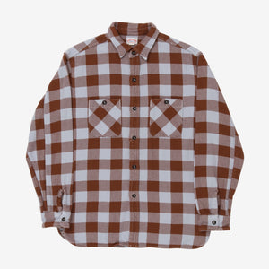 8HU Buffalo Flannel Check Shirt