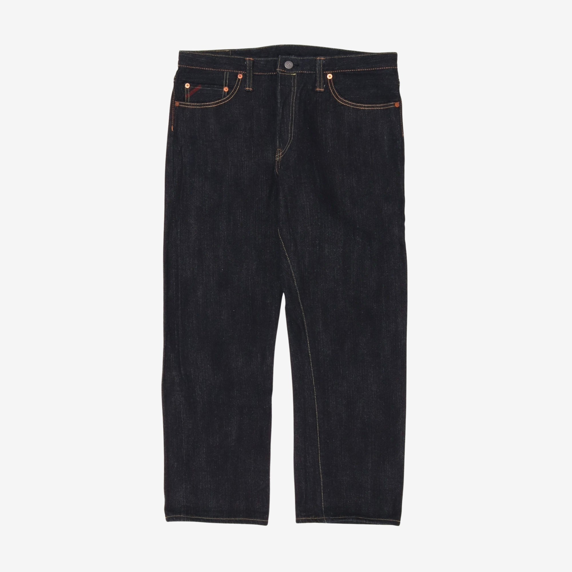 River & Hide Lot RFR-004 Relaxed Tapered Jeans (35W x 27L)