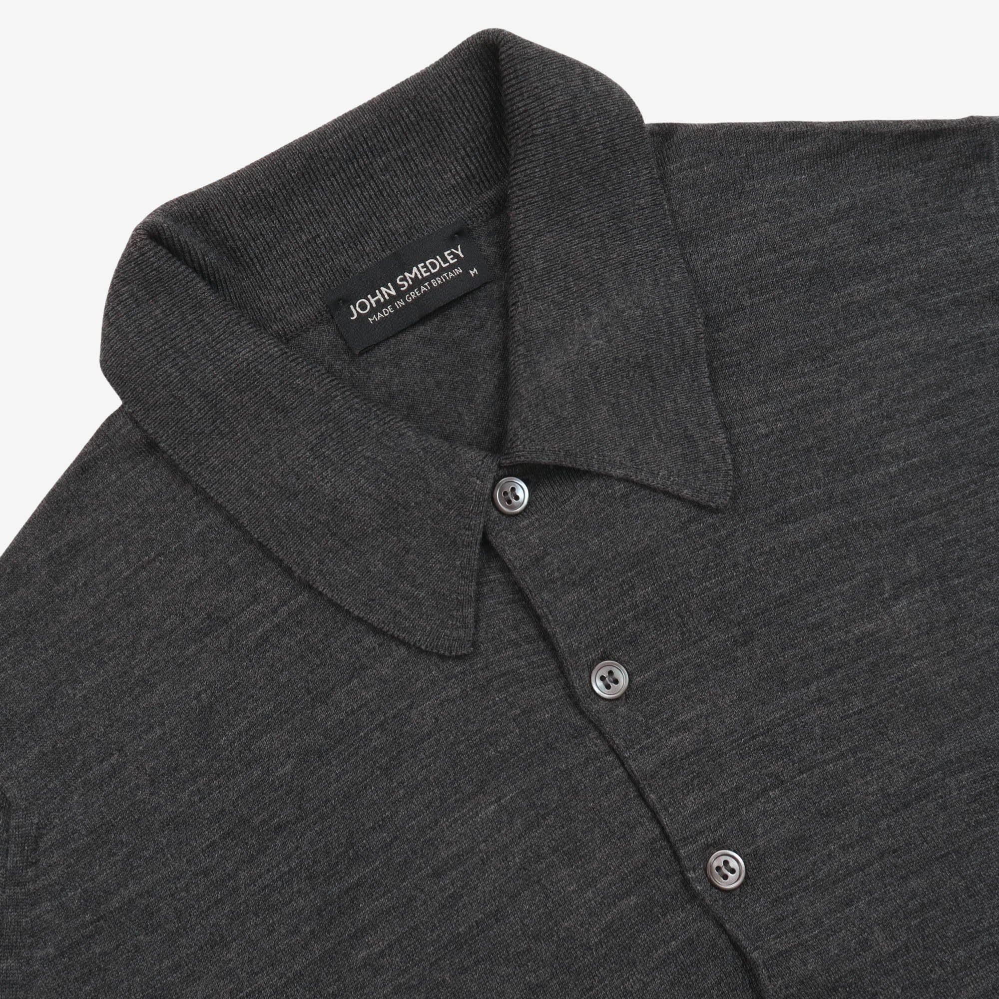 LS Merino Wool Polo