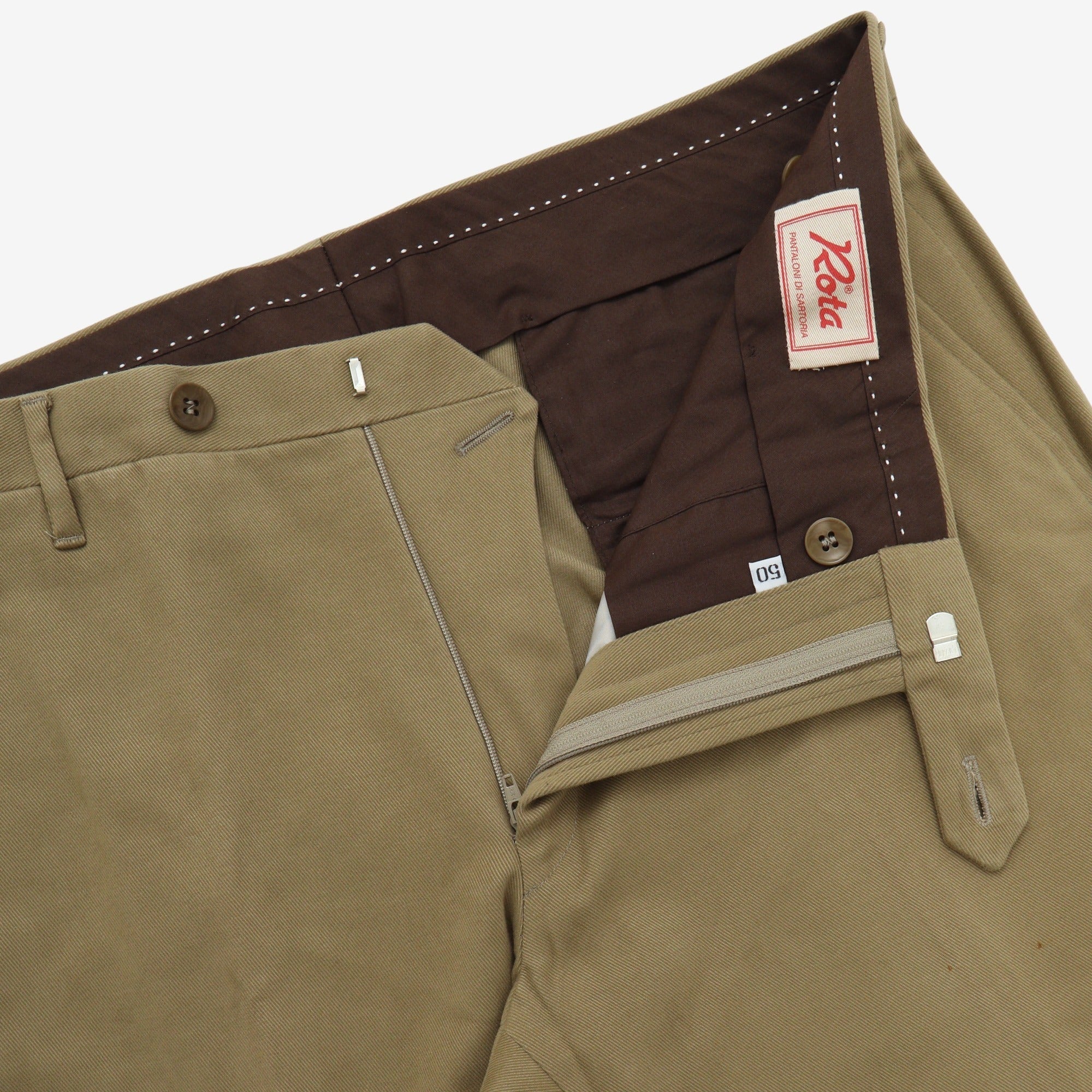 Cotton Twill Trousers