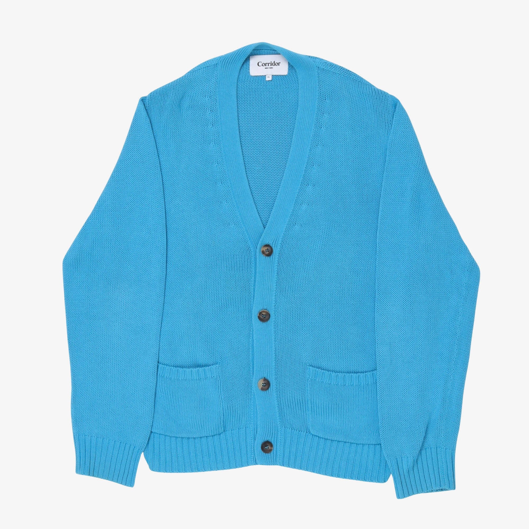 Washed Cotton Cardigan