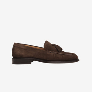 Suede Tassel Loafers