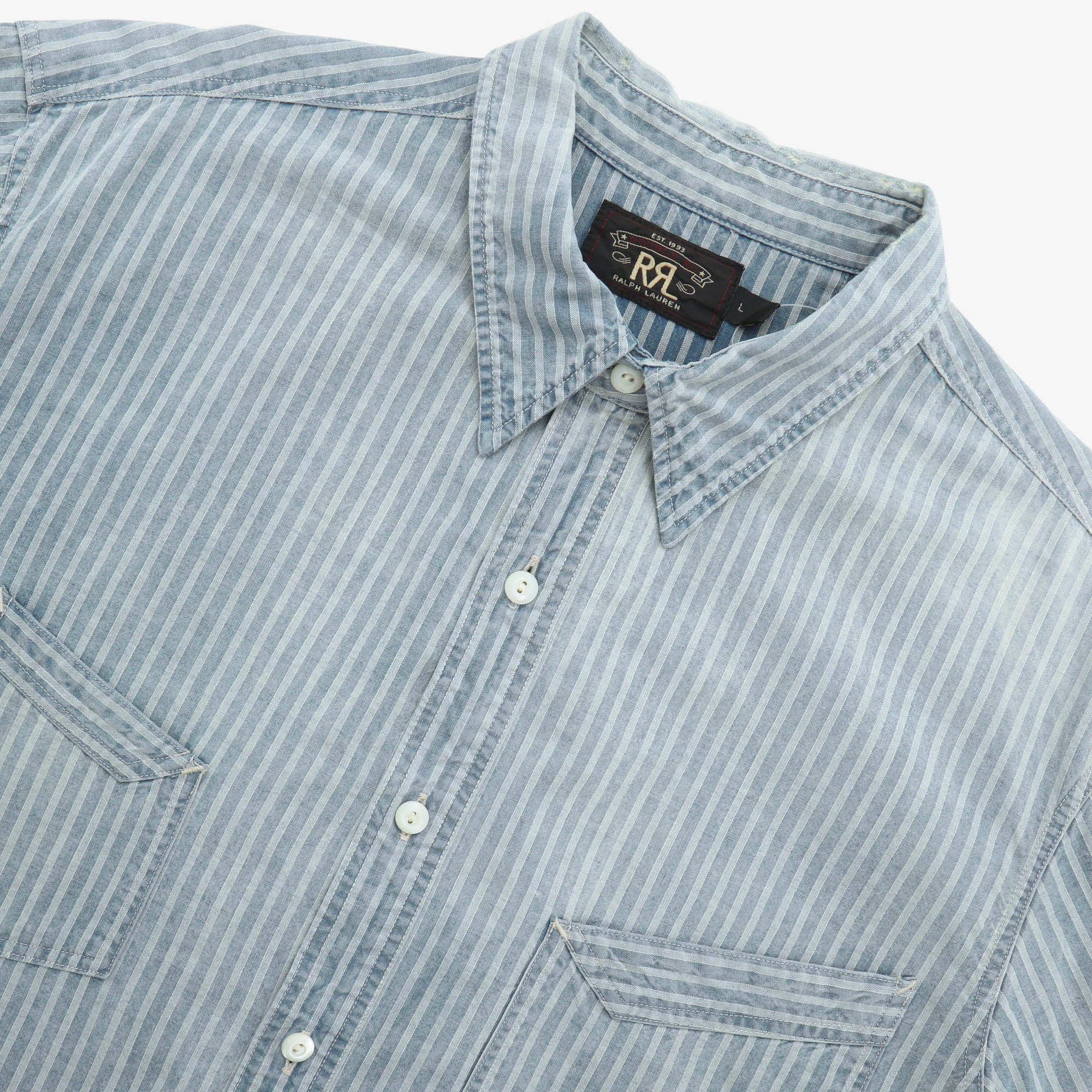 Striped Chambray Shirt