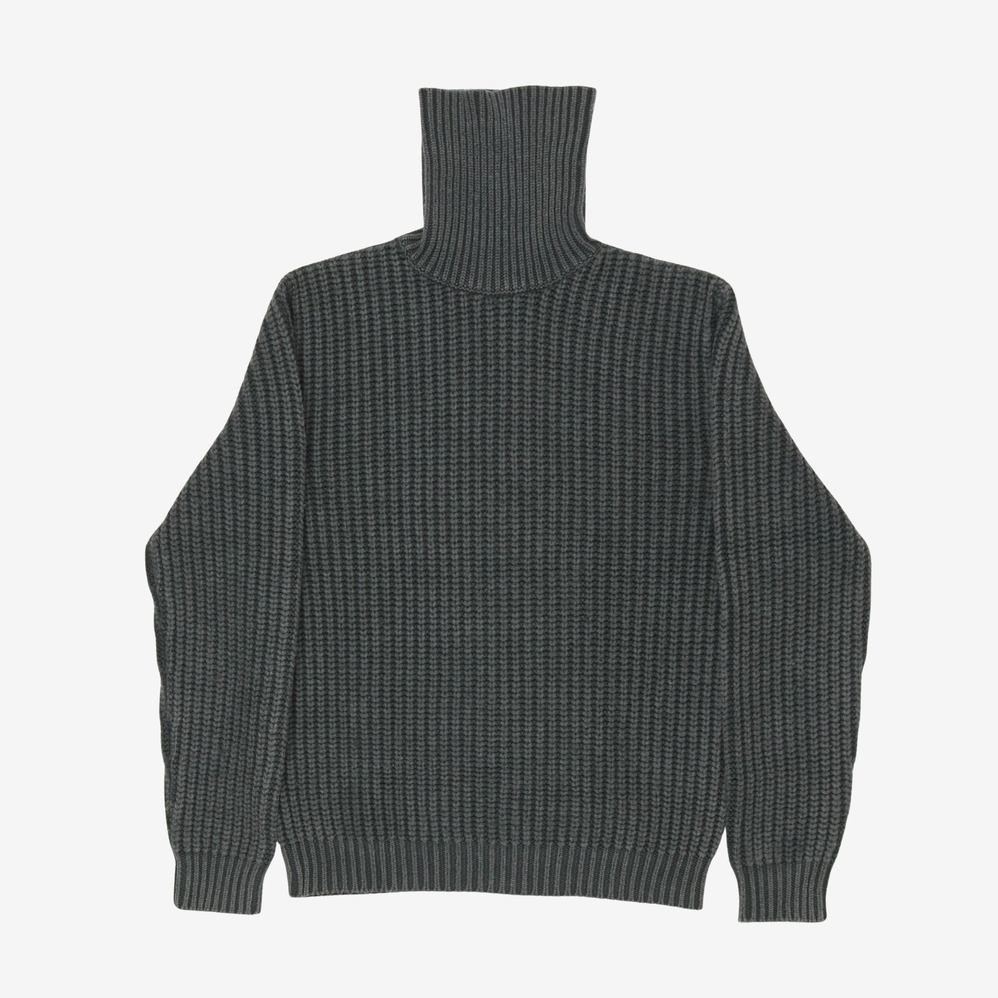 Cable Knit Roll Neck Jumper