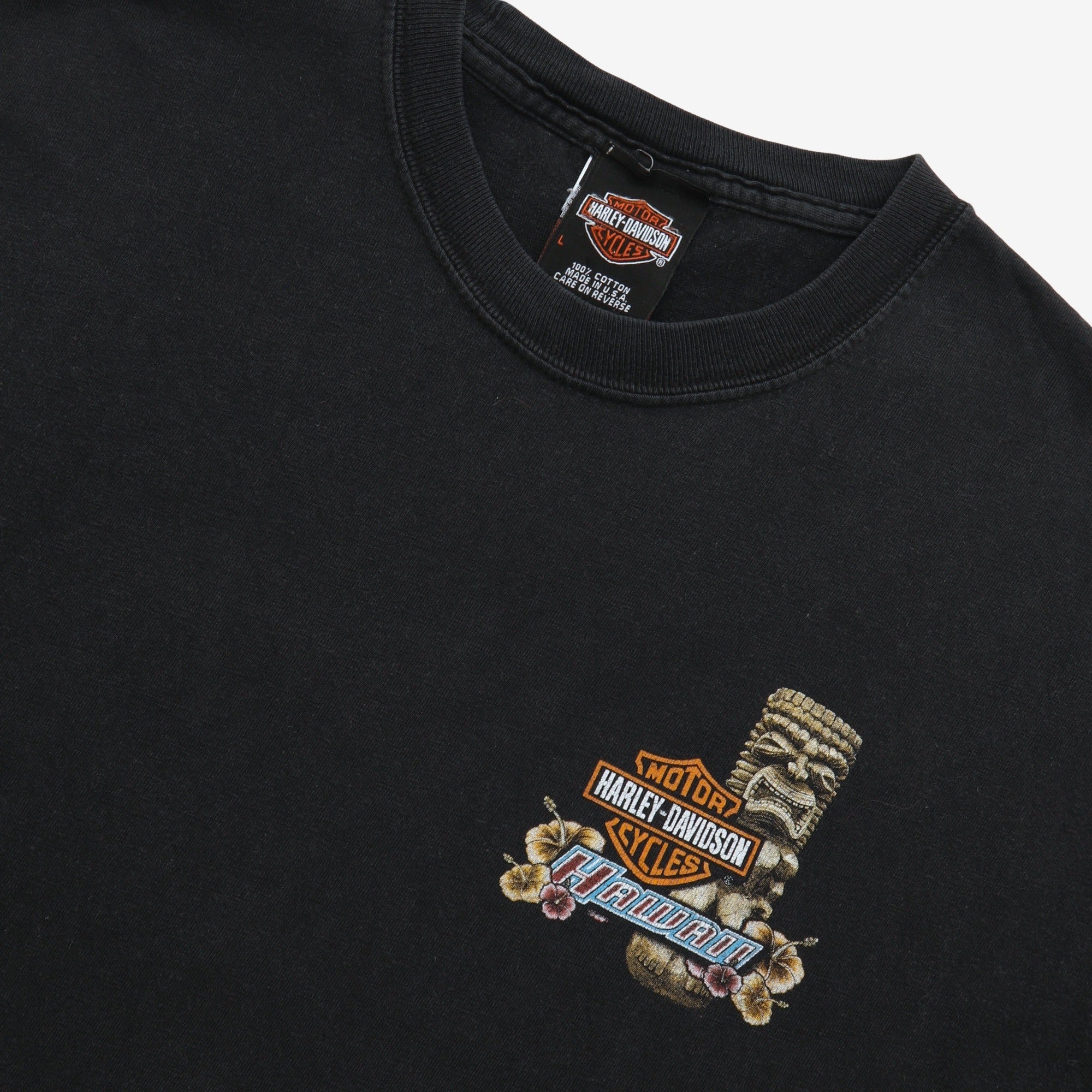 Hawaiian Harley Davidson Tee