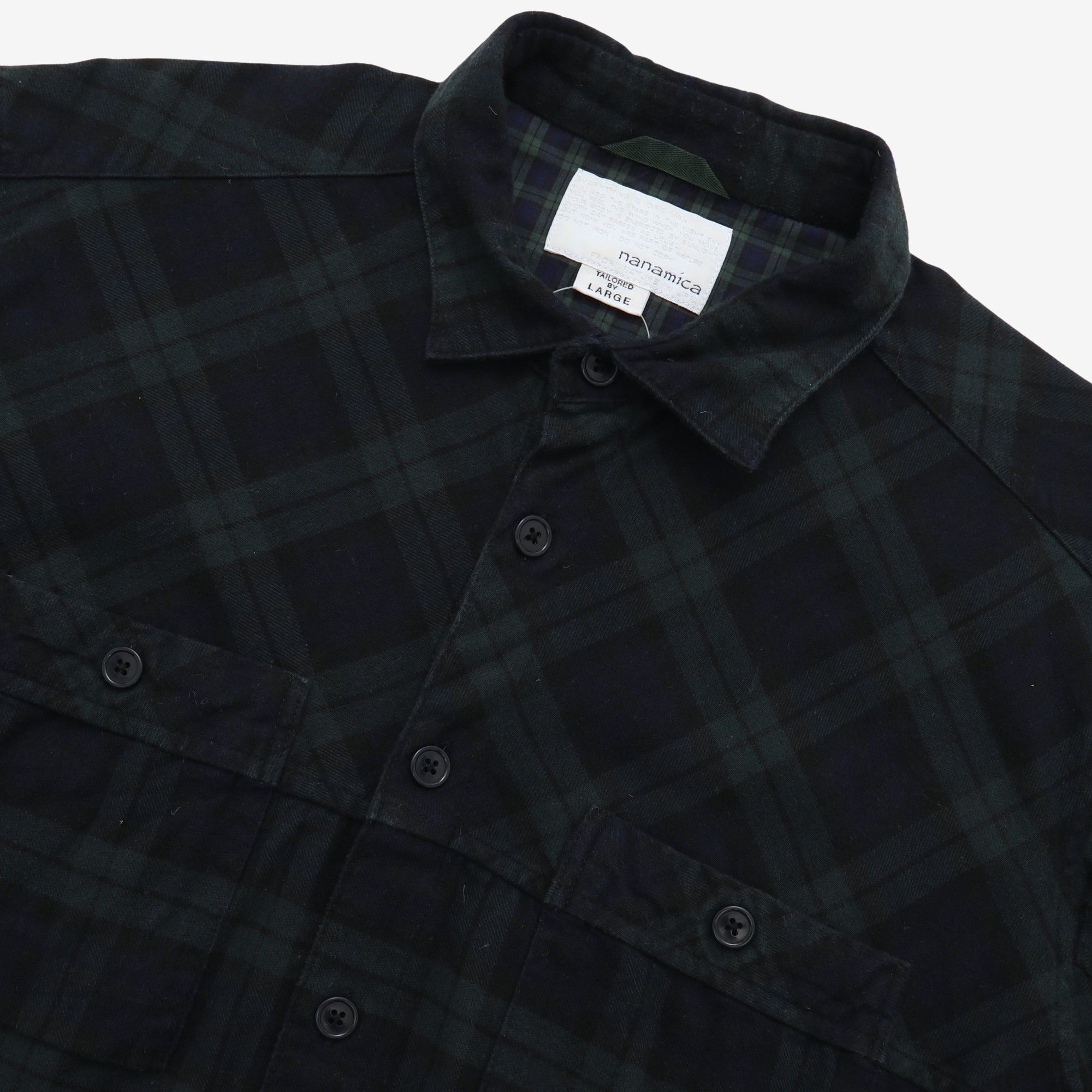 Flannel Plaid Work Shirt