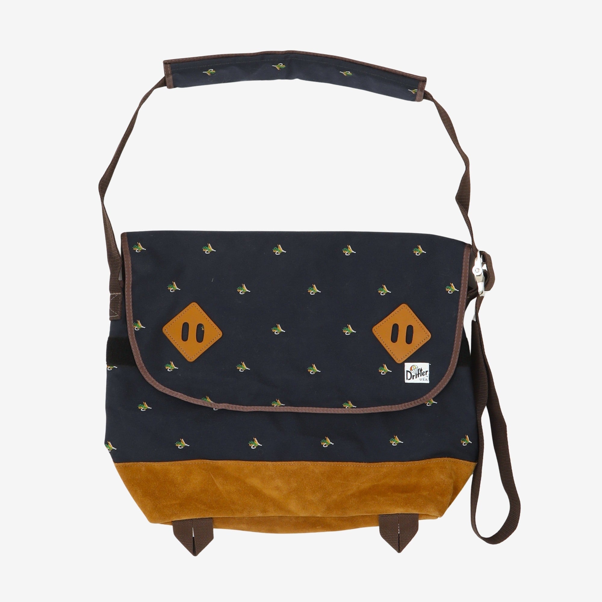 Patterned Messenger Bag