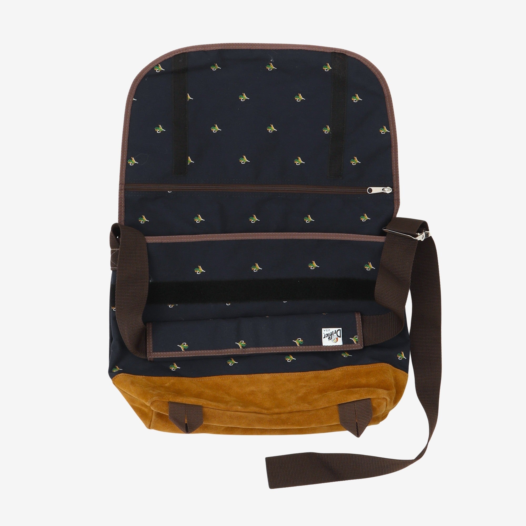 Patterned Messenger Bag