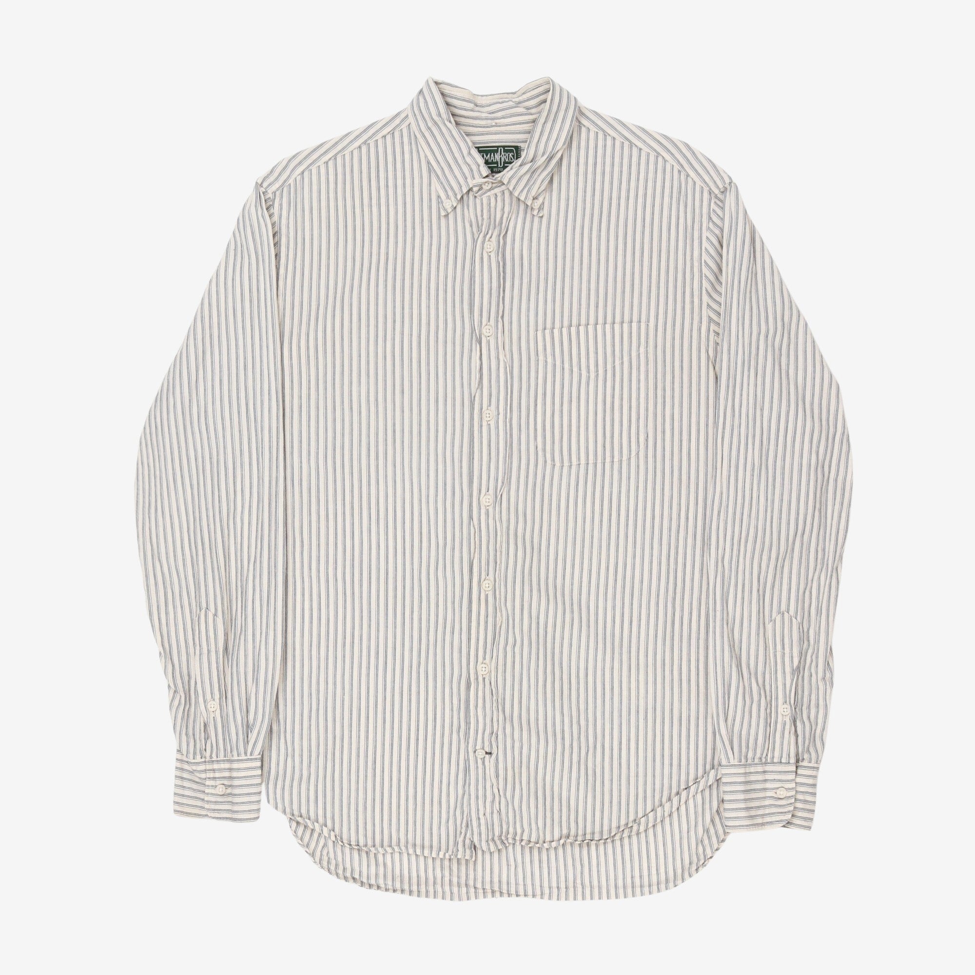 BD Linen Blend Striped Shirt