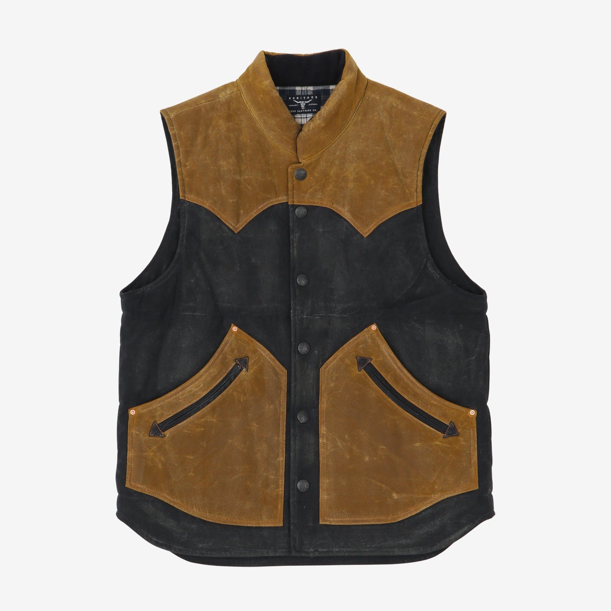 Carlos Regular Fit Waxed Vest