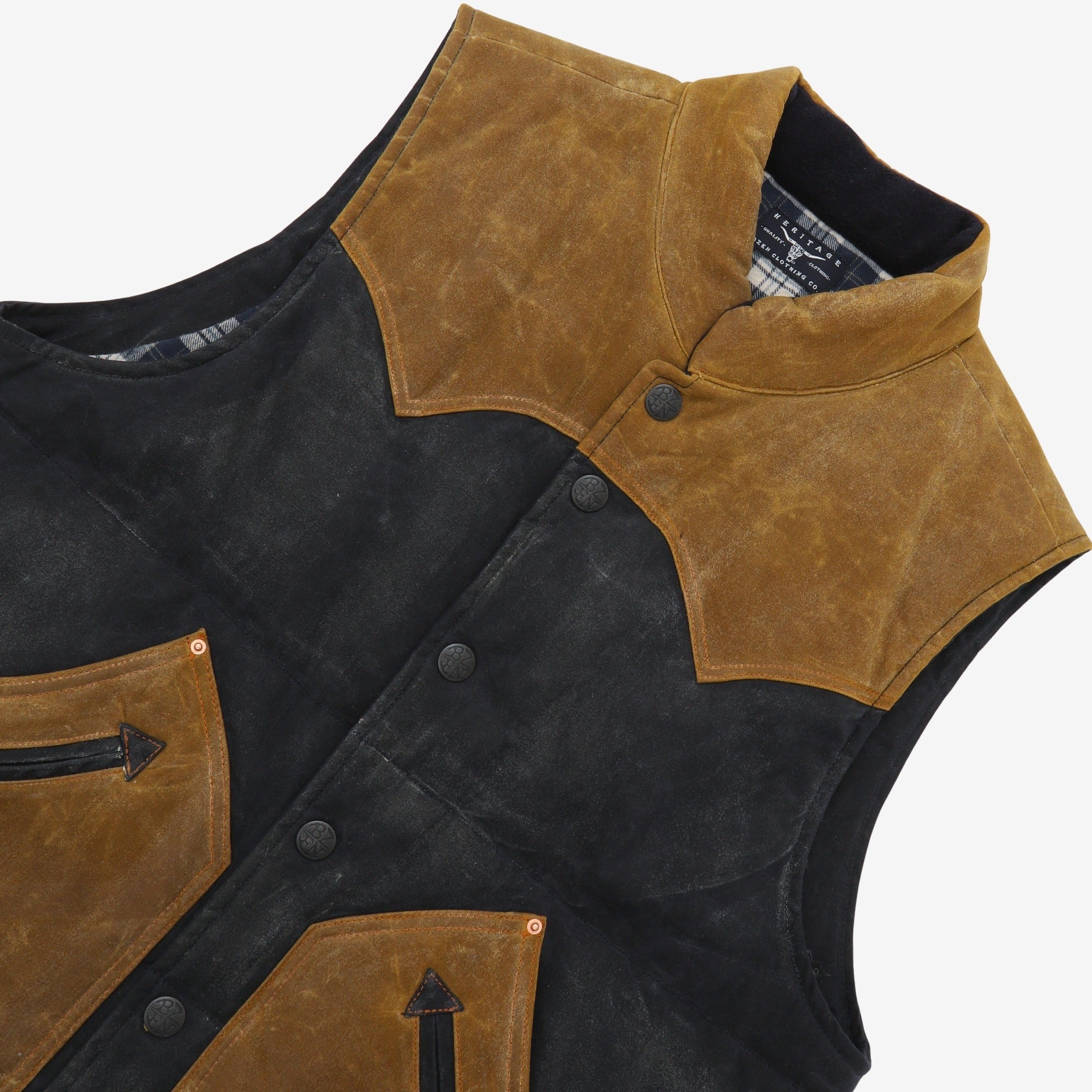 Carlos Regular Fit Waxed Vest