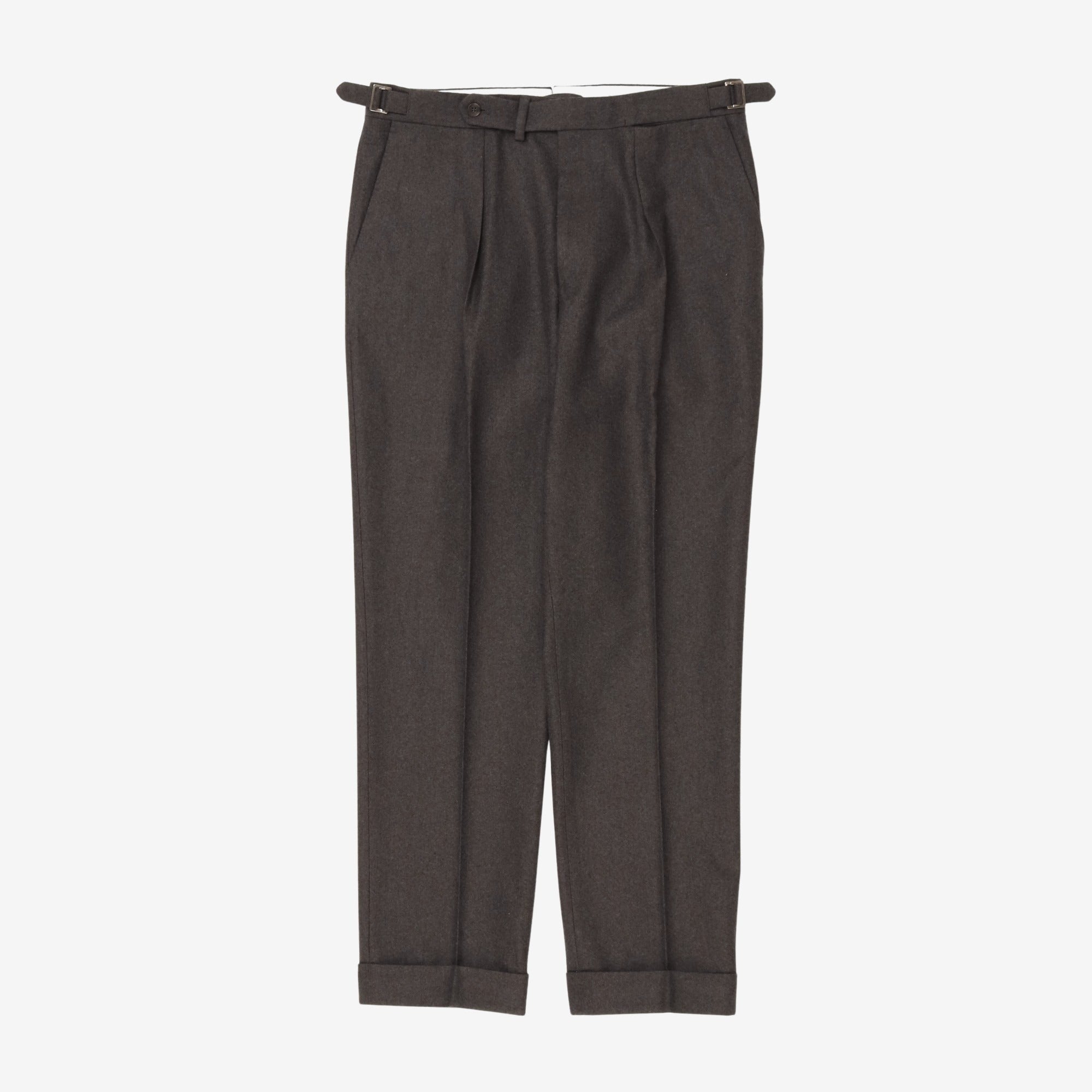 Pleated Wool Trousers (33W x 30L)