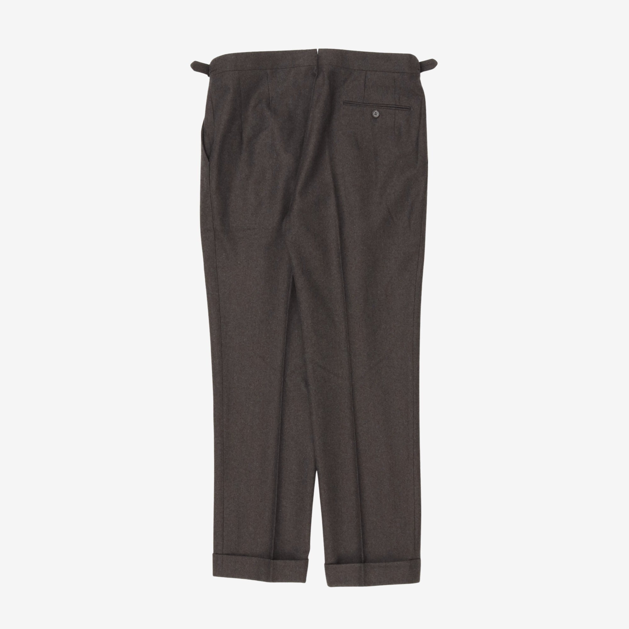 Pleated Wool Trousers (33W x 30L)