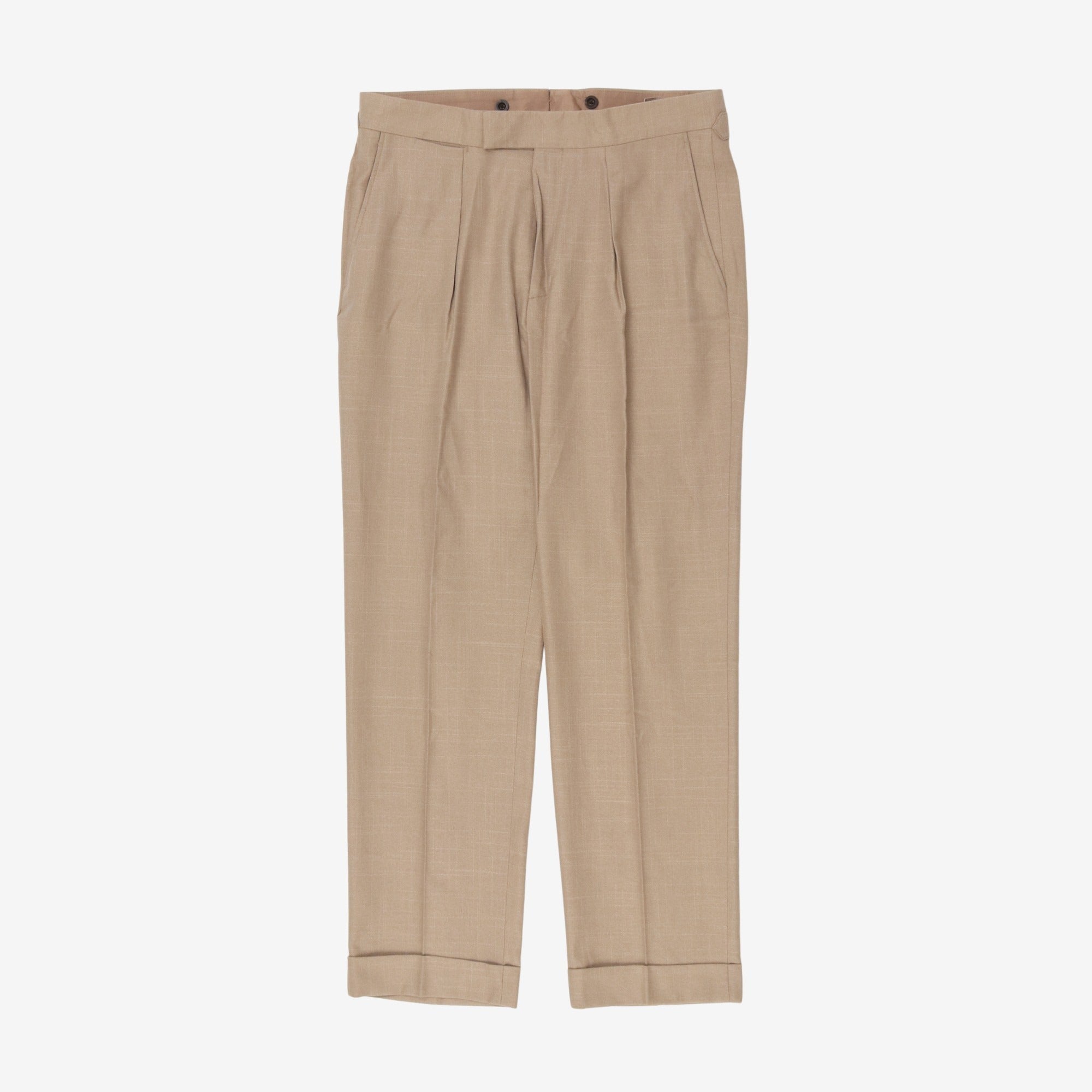 Pleated Trousers