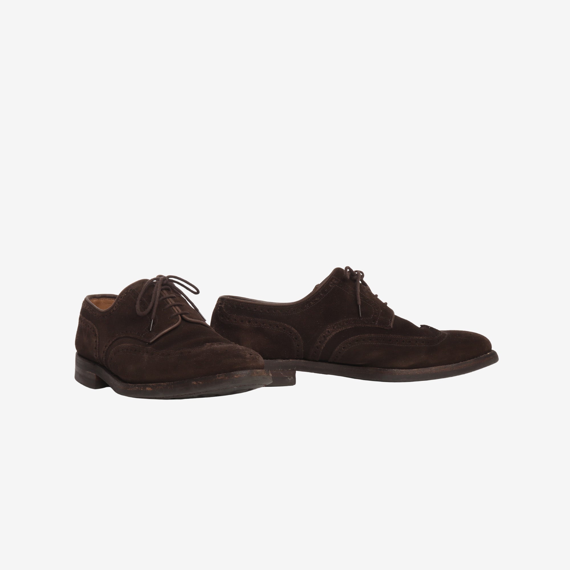 Suede Swansea Brogue