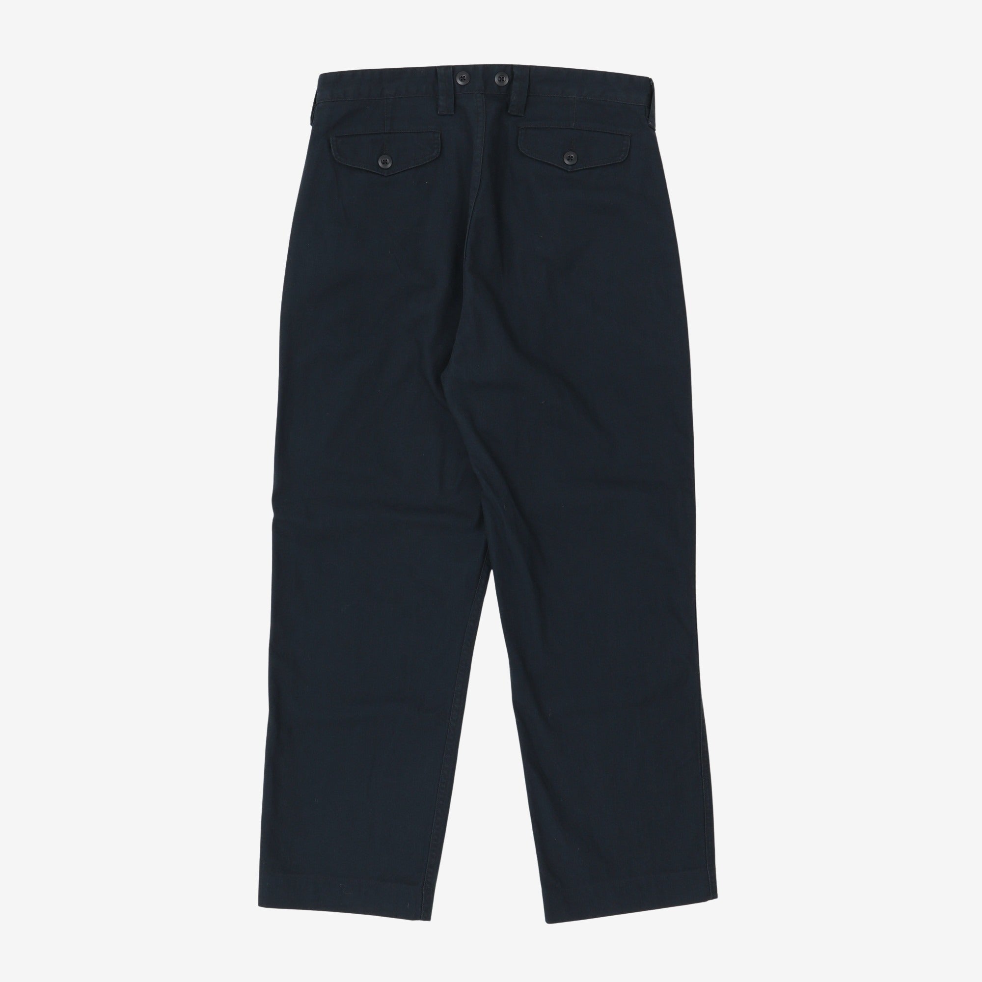 Lybro Pleated Herringbone Chino