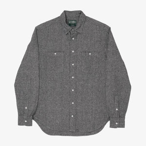 Linen Blend Work Shirt