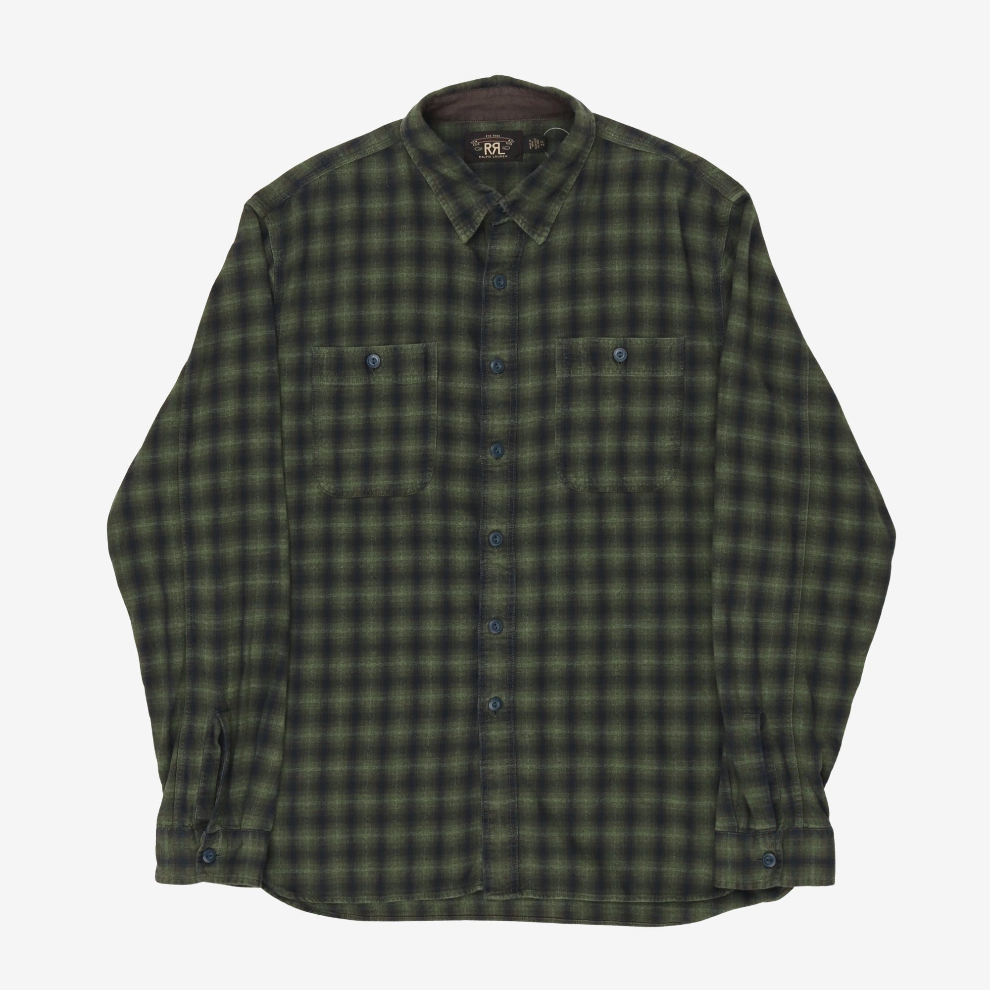 Plaid Print Chamois Workshirt