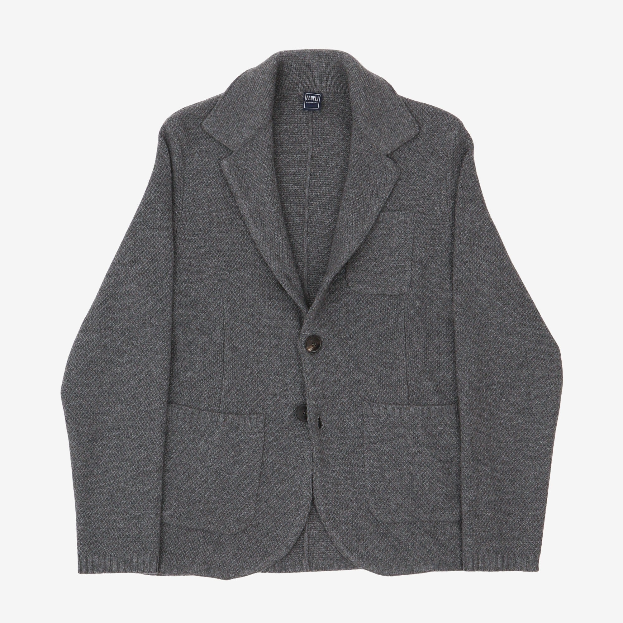 Cashmere Knitted Blazer