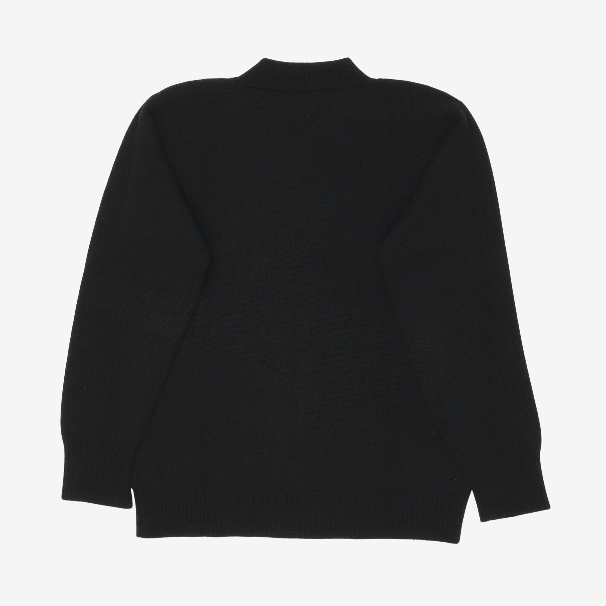 Mock Neck Pocket Sweater