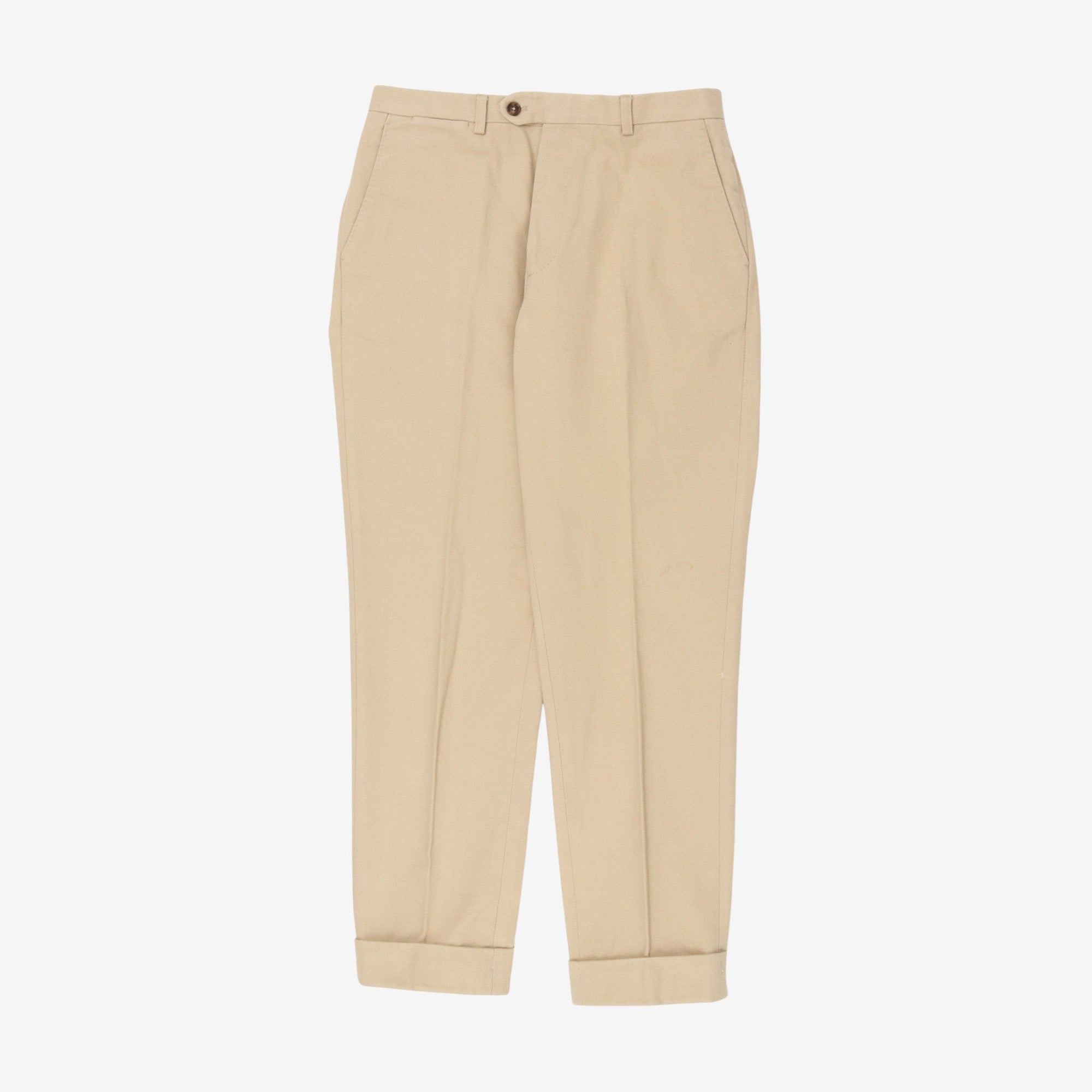 Single Pleat Trousers