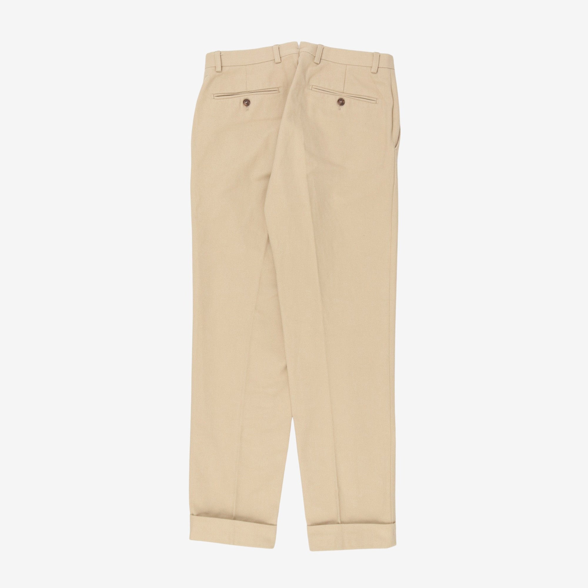 Single Pleat Trousers