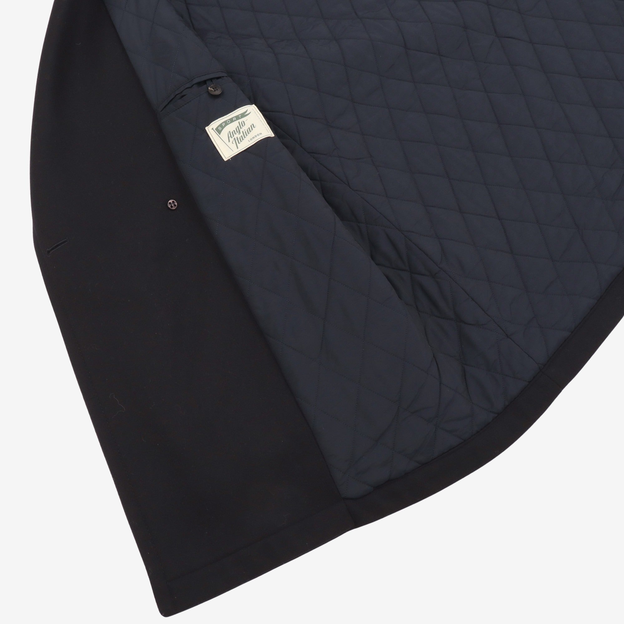 DB Wool Quilted Peacoat