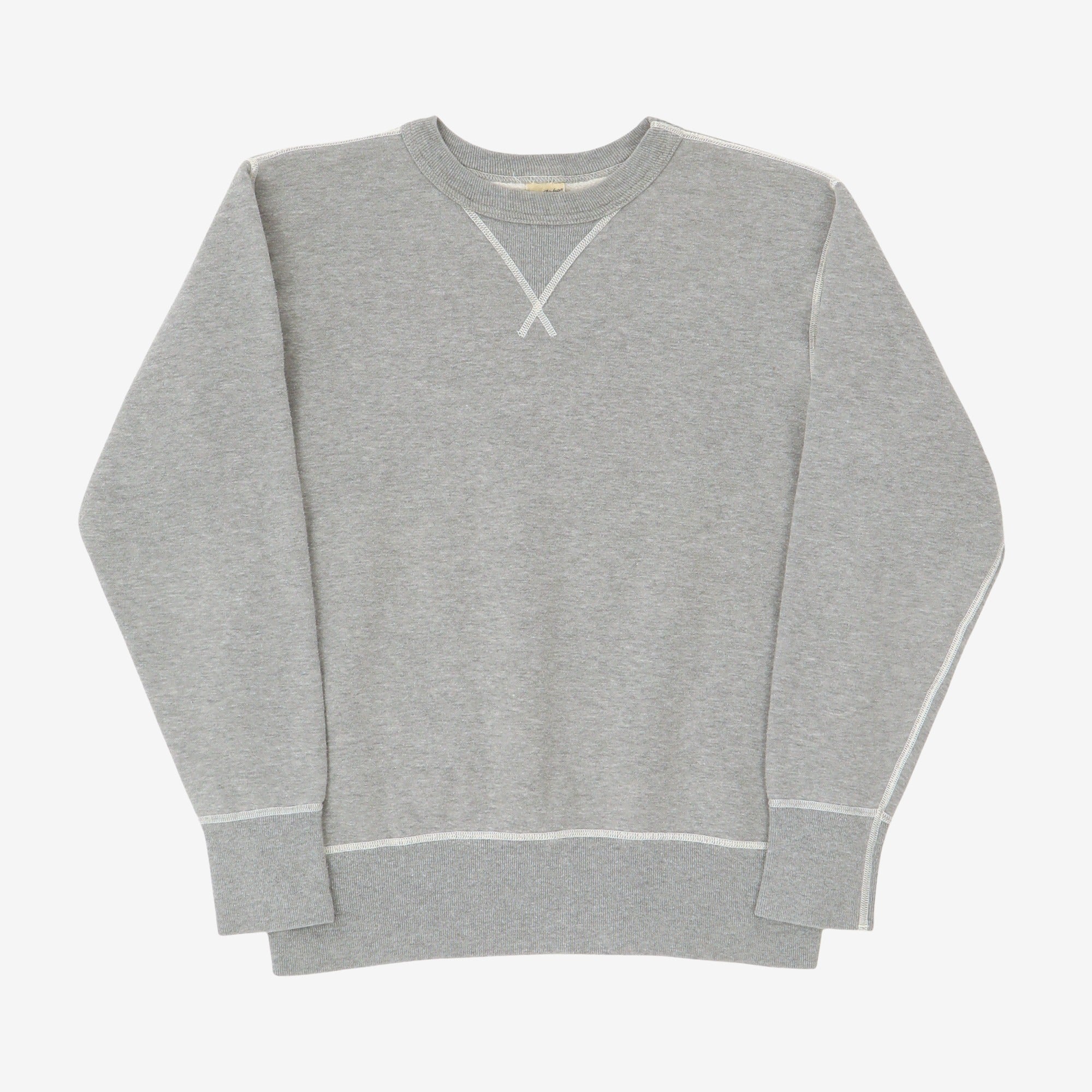 Single-V Needle Sweatshirt