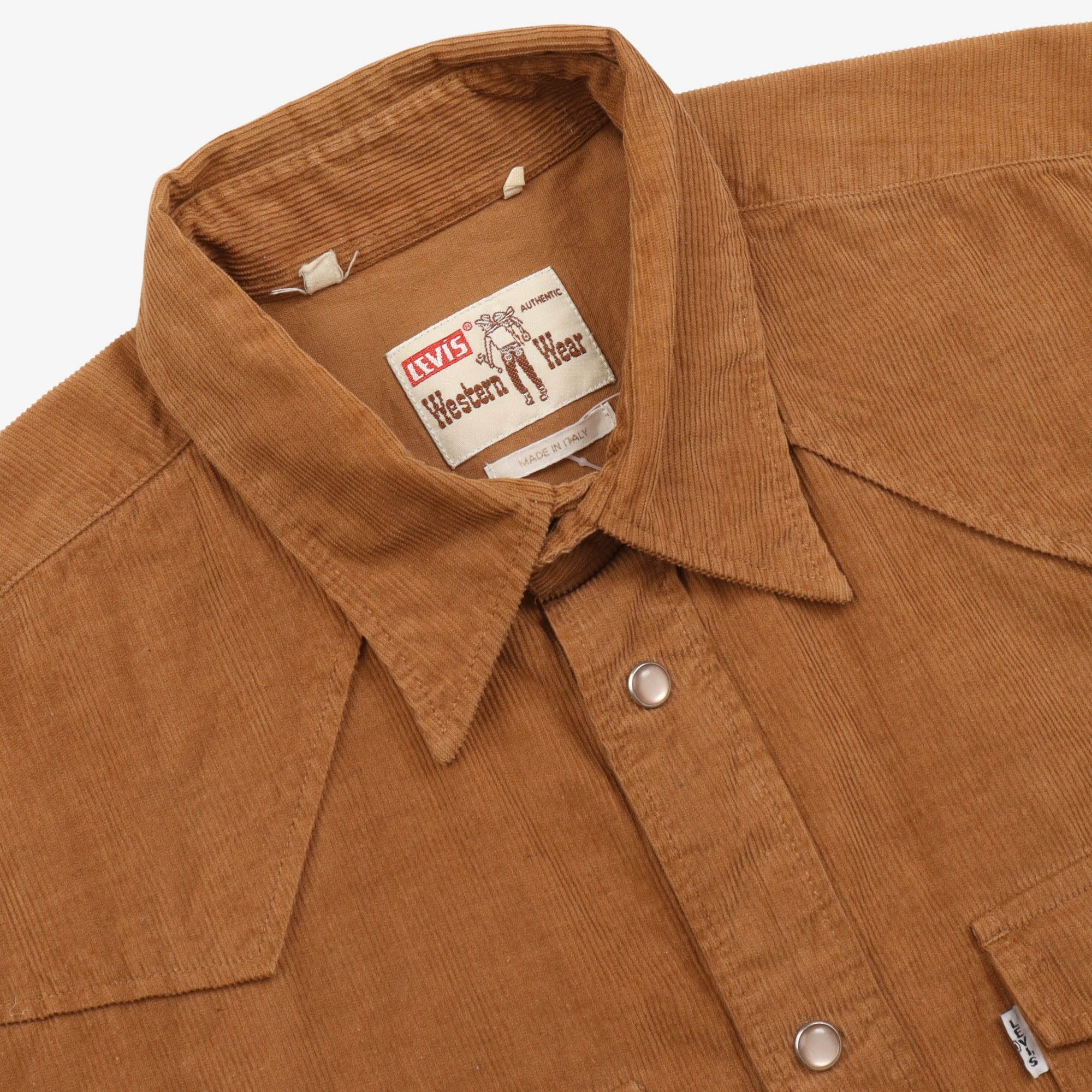 Corduroy Western Shirt