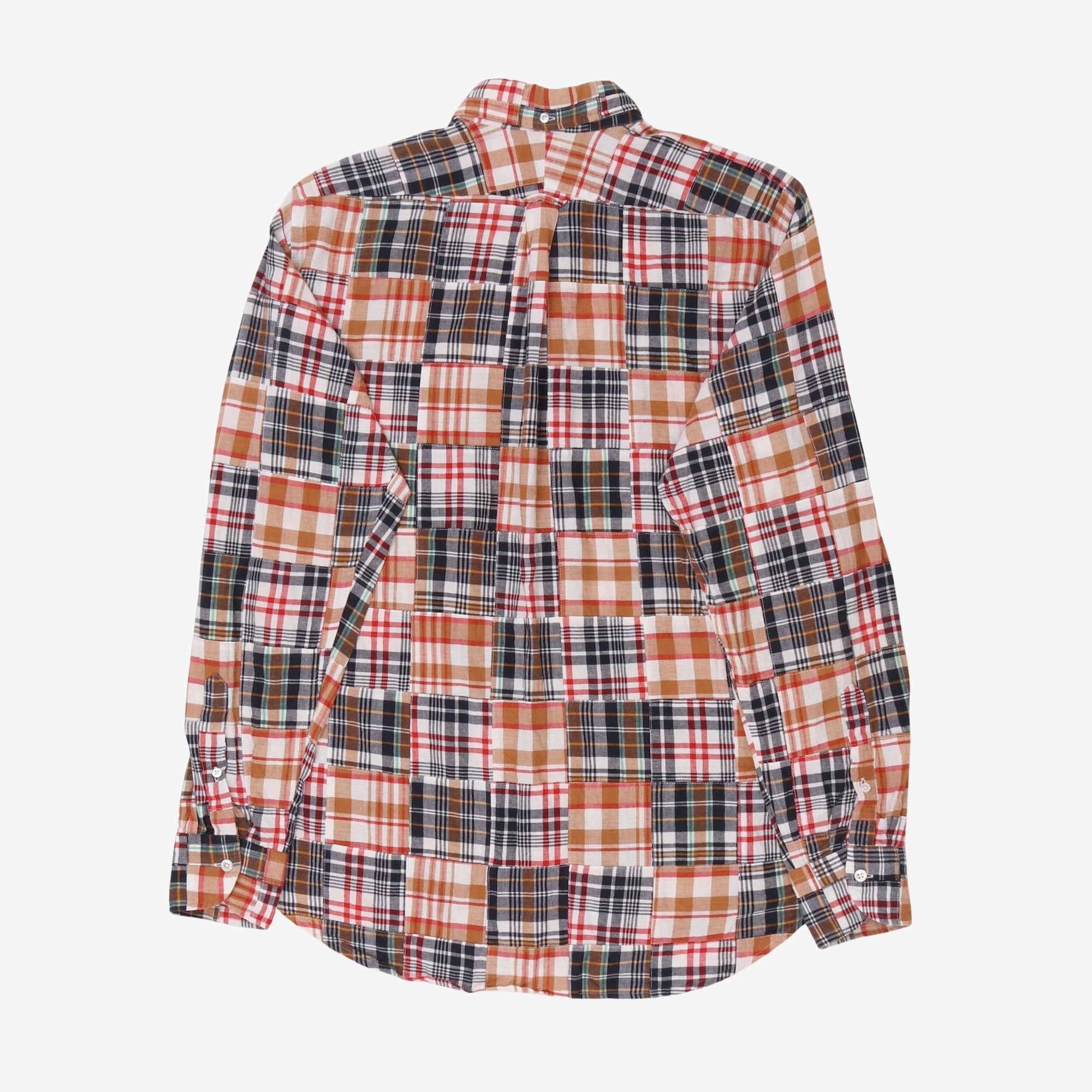 Madras Patchwork BD Shirt