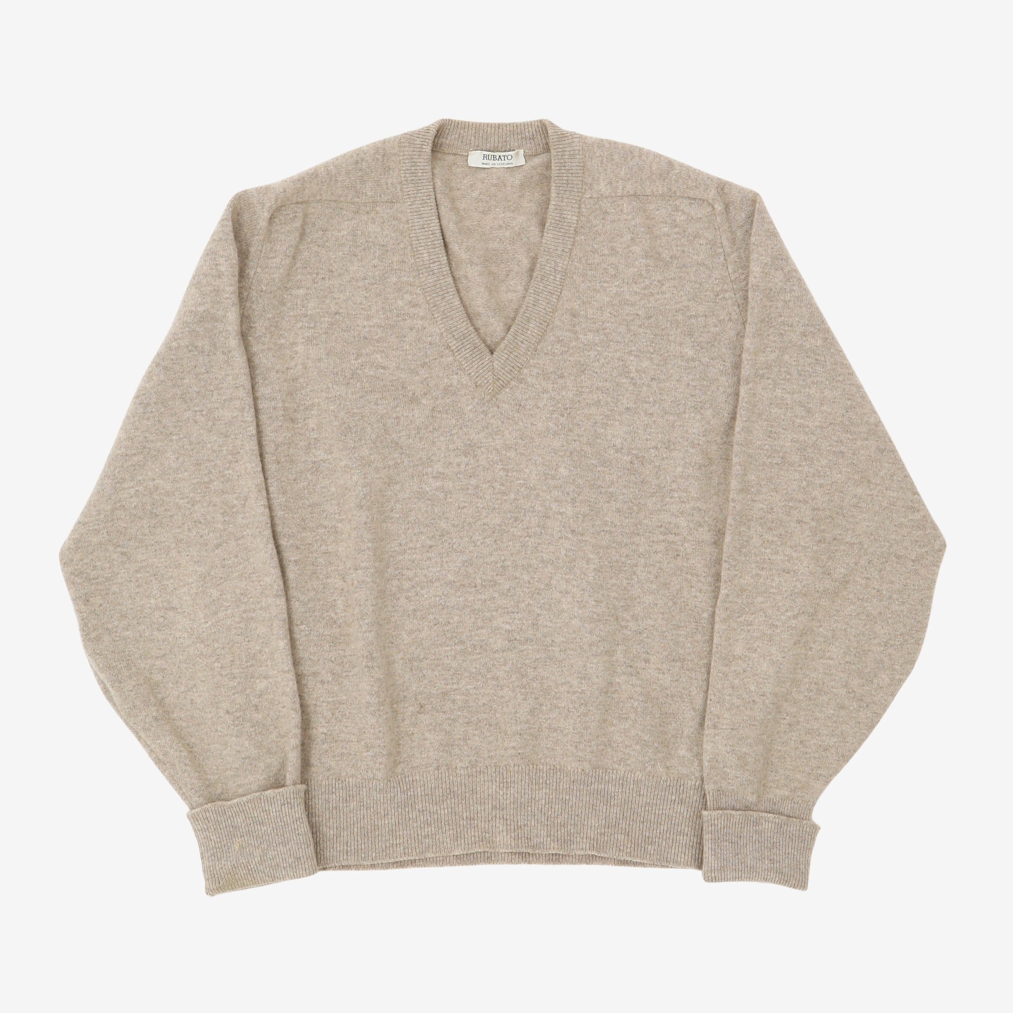 Lambswool V-Neck Sweater