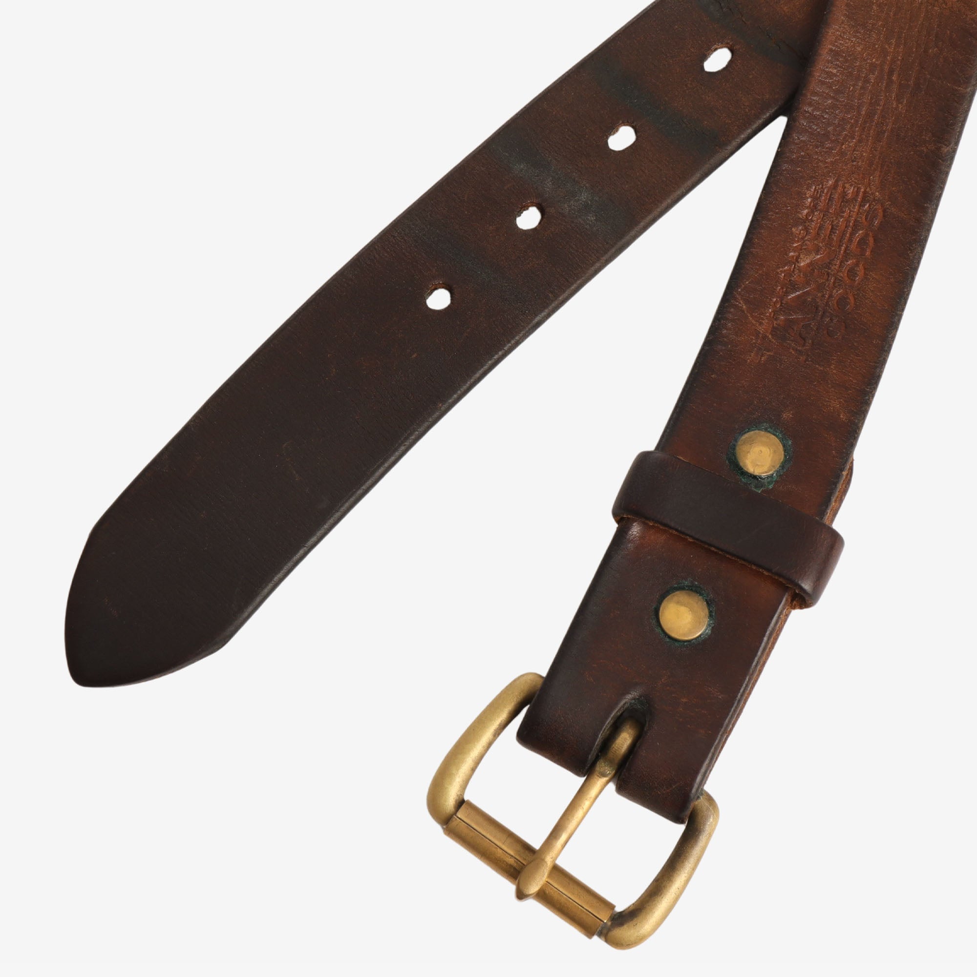 Leather Buckle Belt