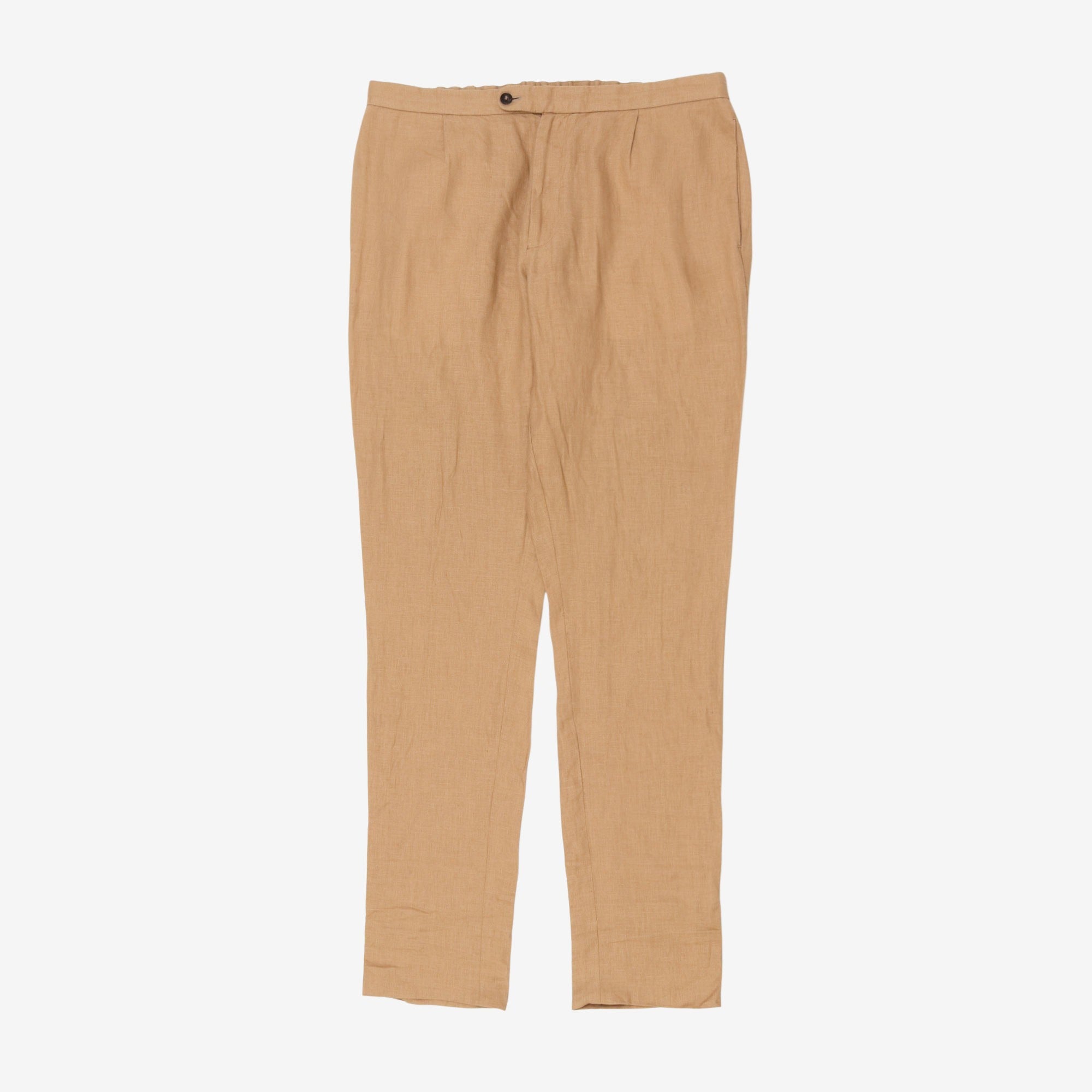 Linen Drawstring Pant