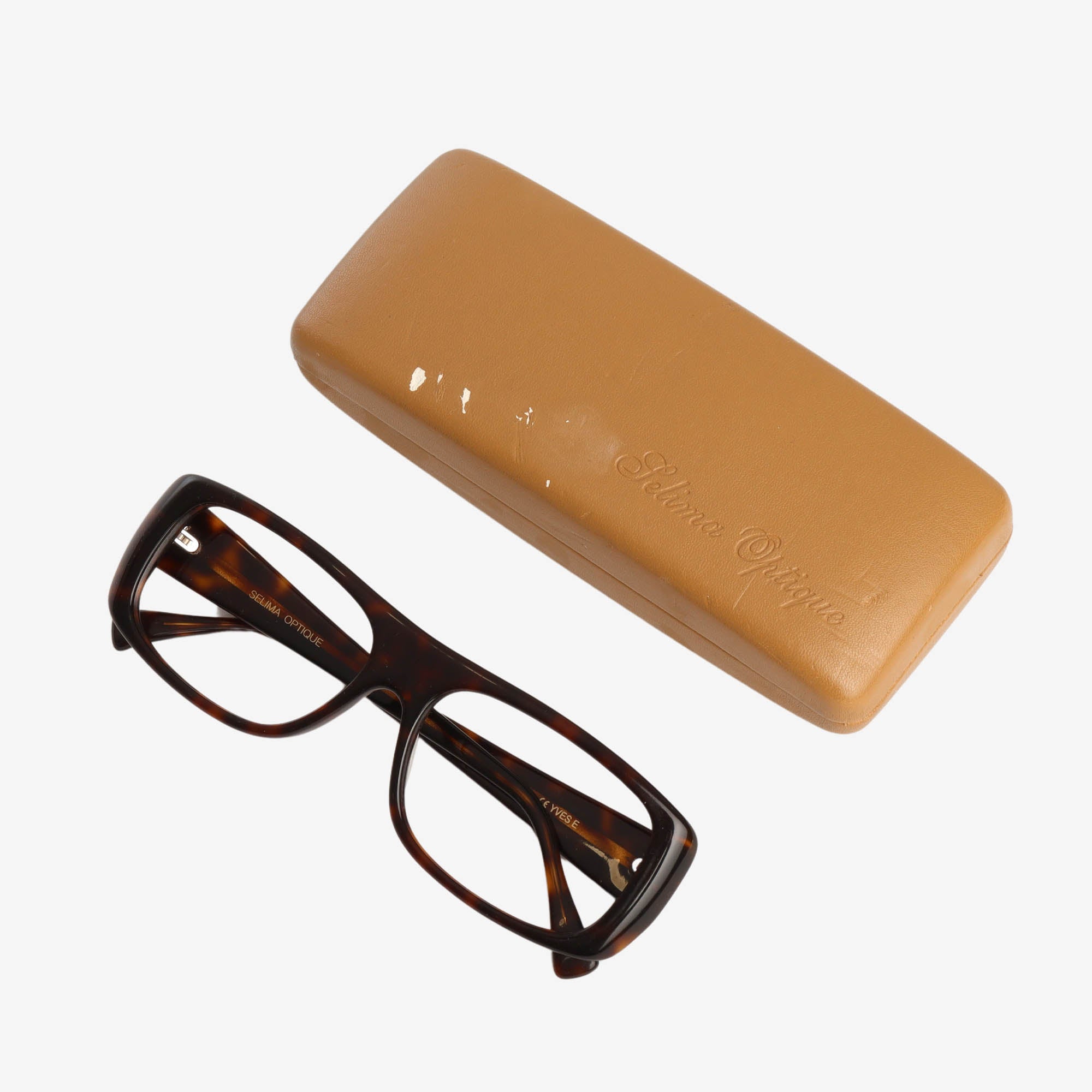 Tortoise Shell Glasses (No Lense)