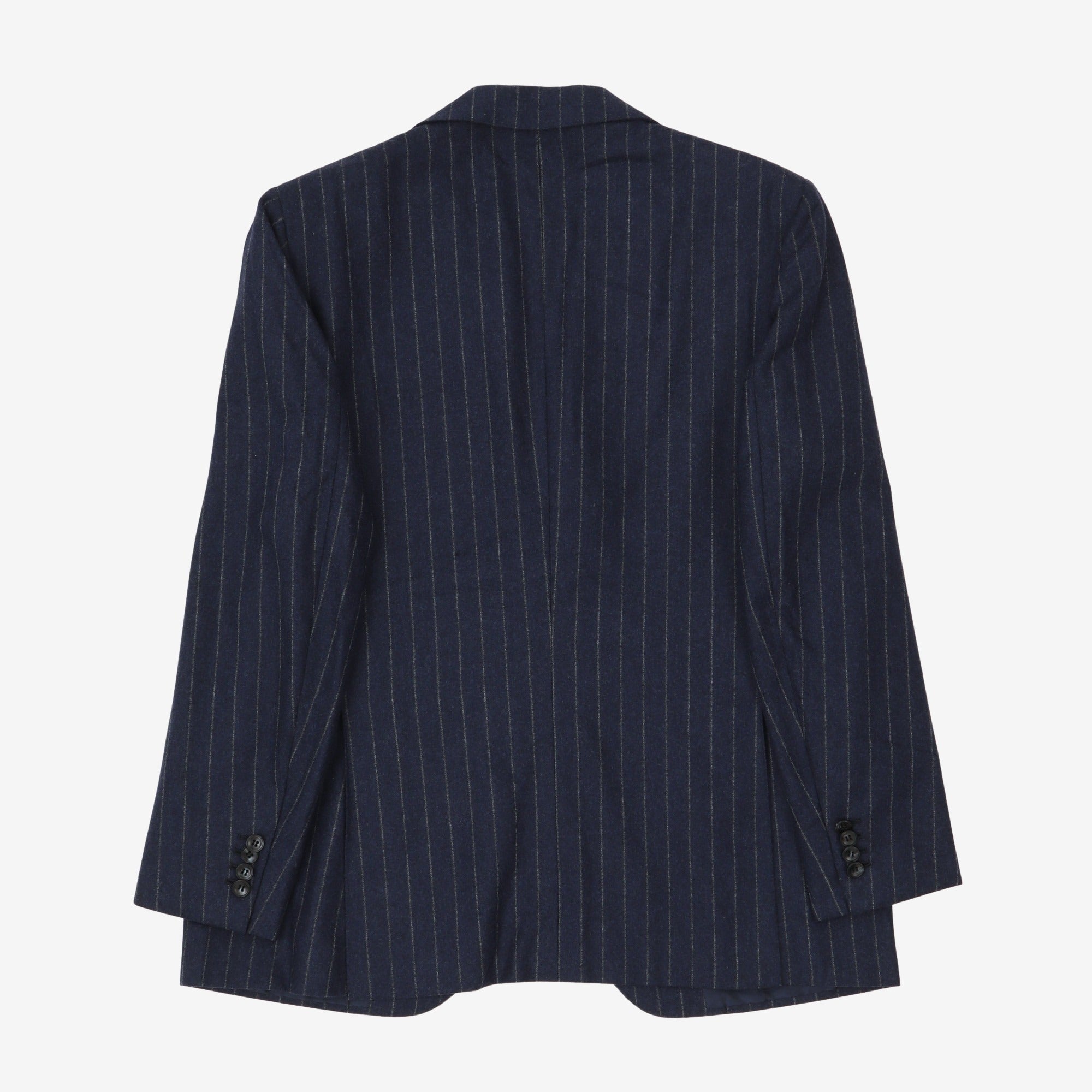 Wool Pinstripe Suit