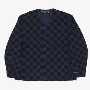 Denim Check Winfield Quilted Liner