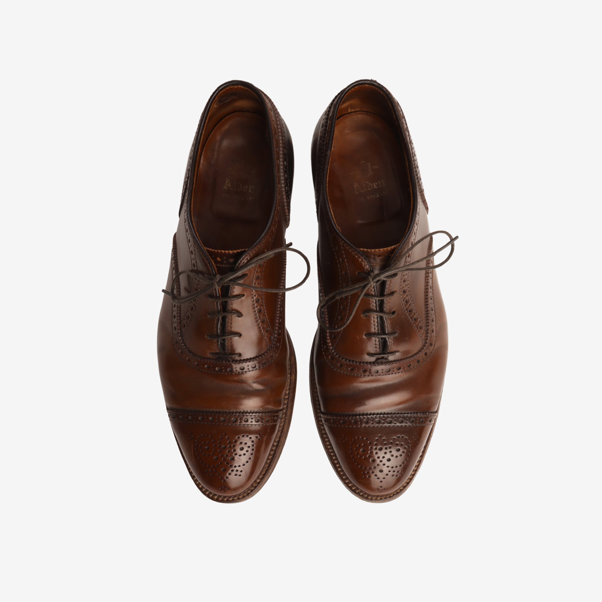 Cordovan Medallion Tip Blucher