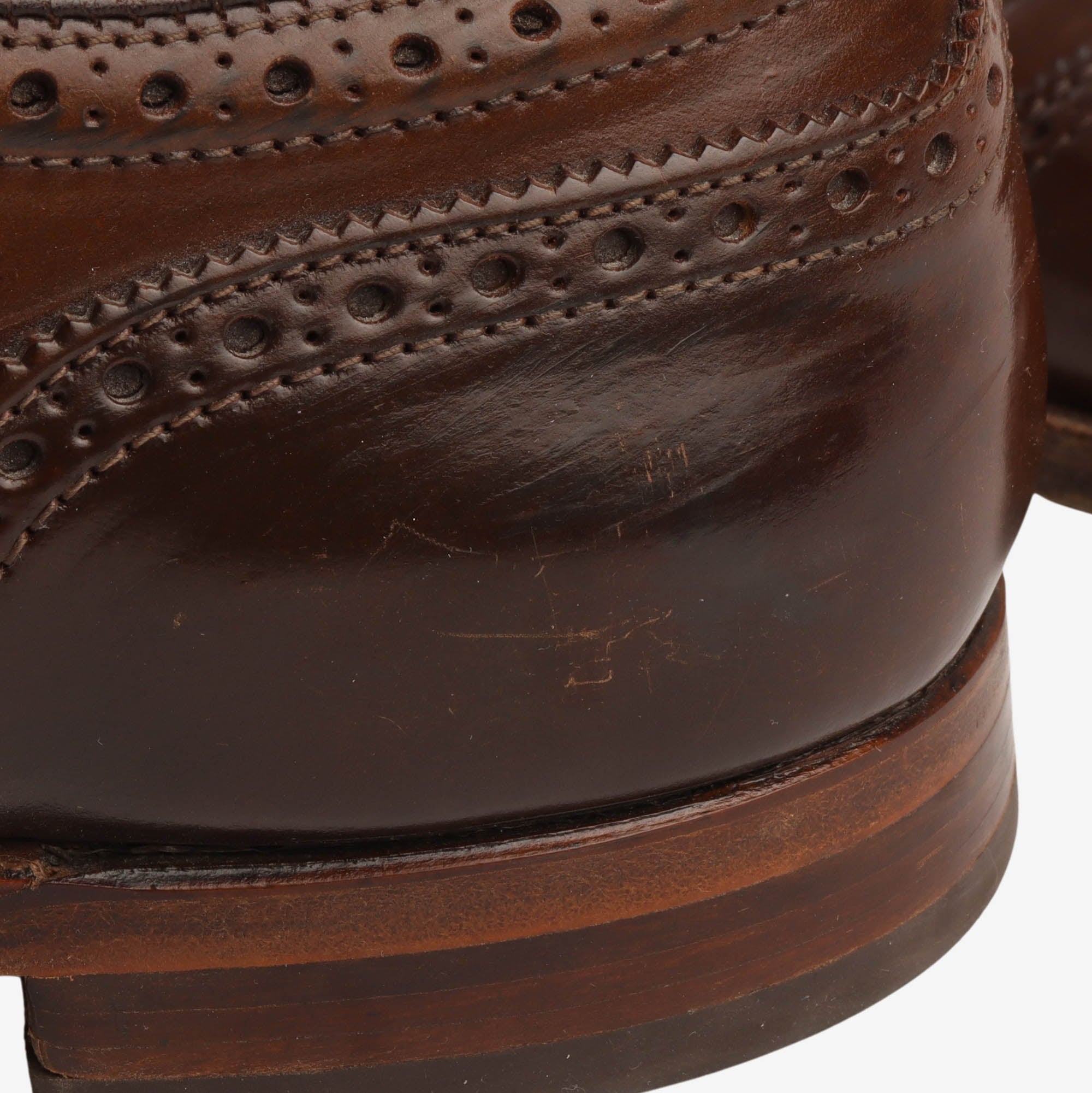 Cordovan Medallion Tip Blucher