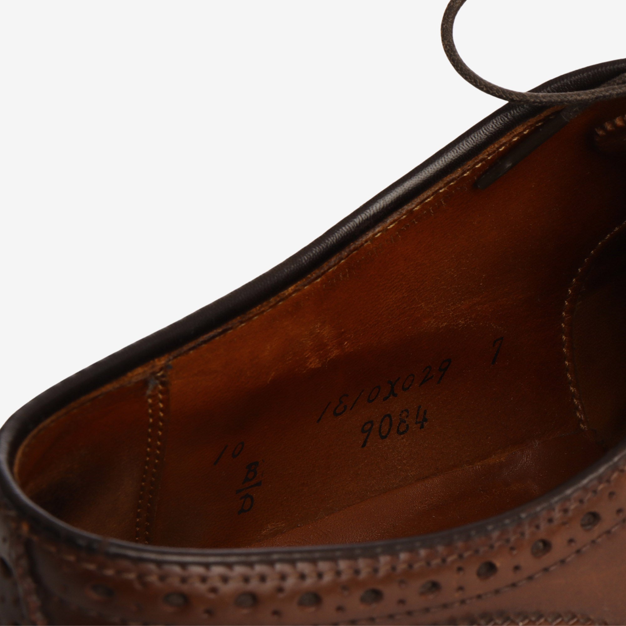 Cordovan Medallion Tip Blucher